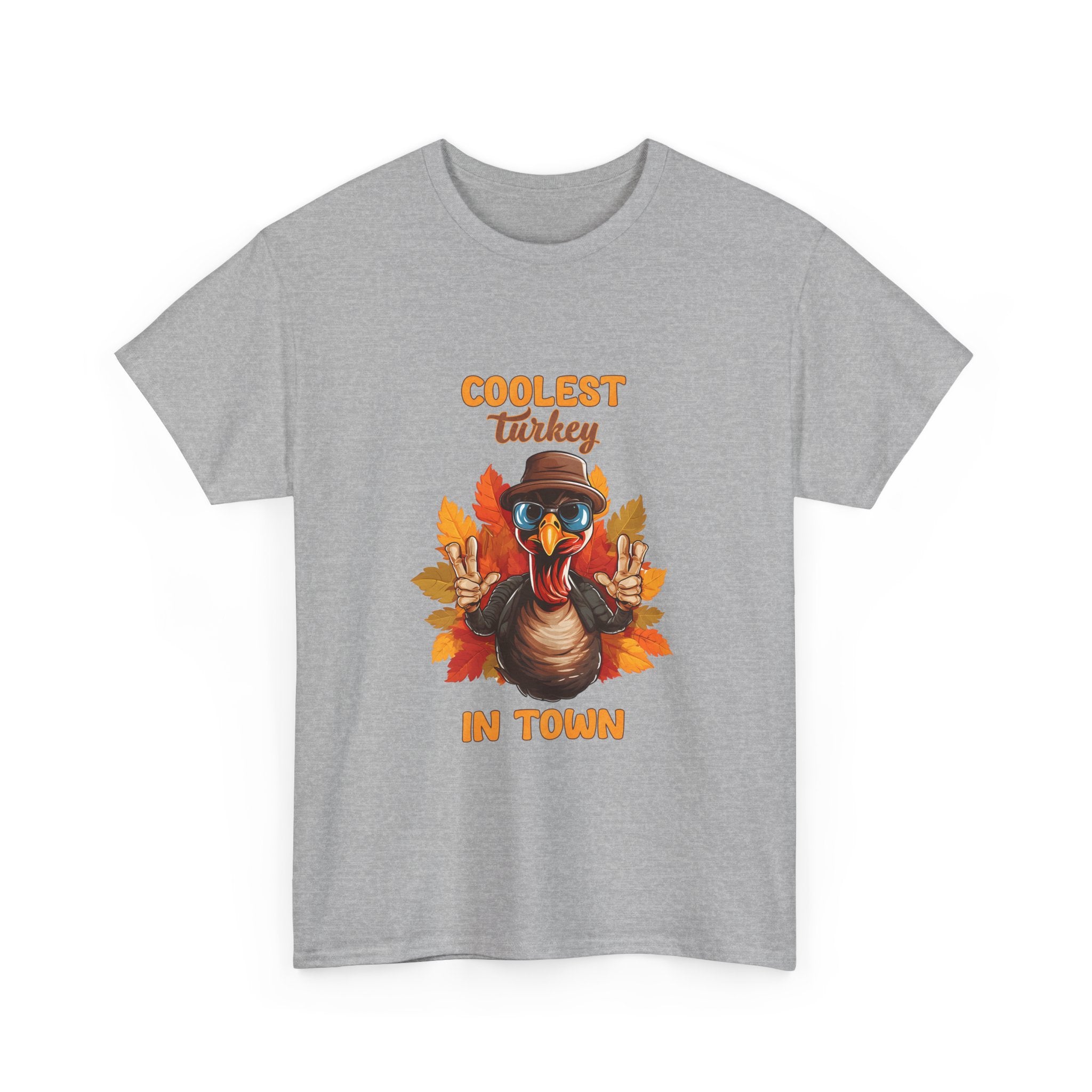 Coolest Turkey in Town Thanksgiving T-Shirt