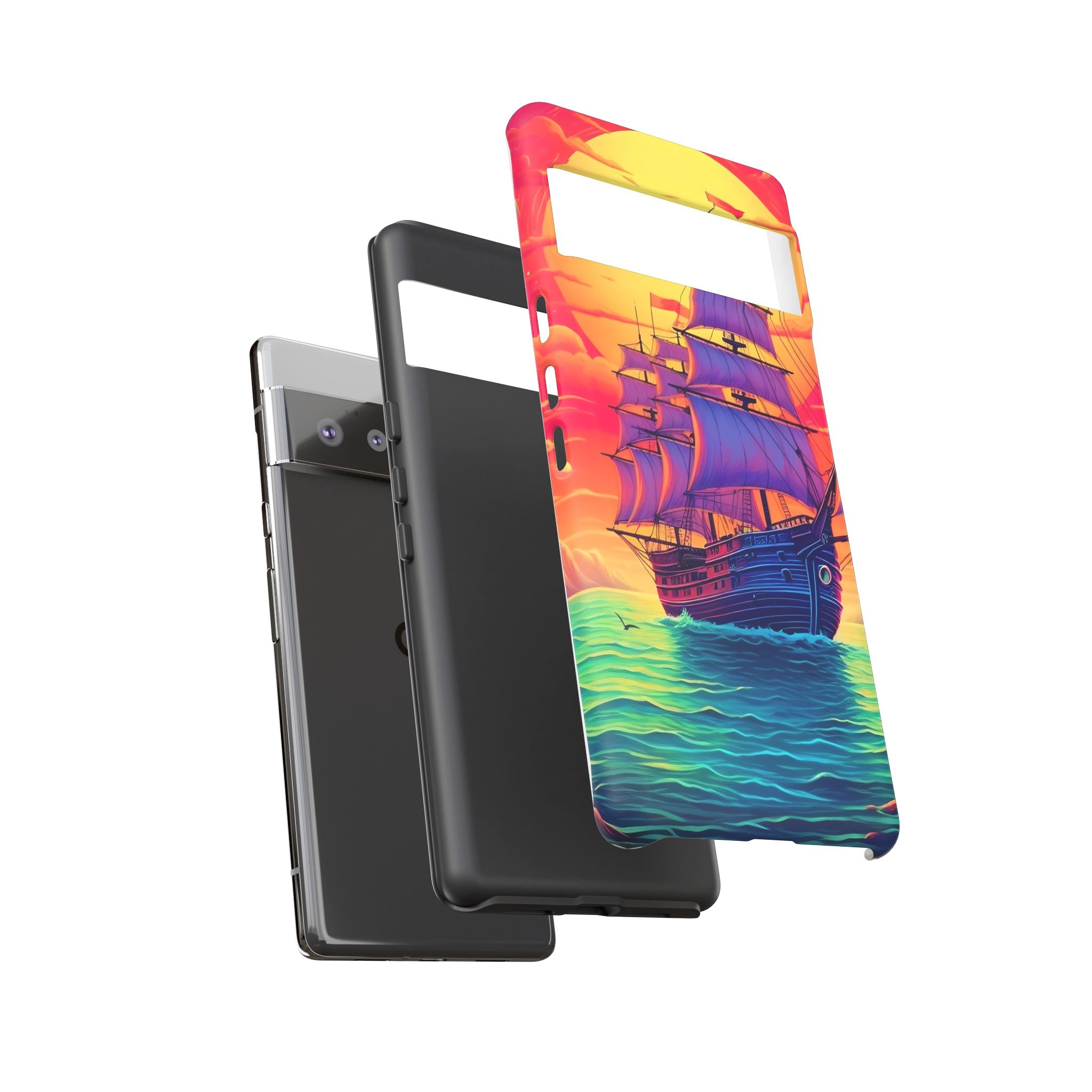 Sunset Galleon Google Pixel Case (All Models)