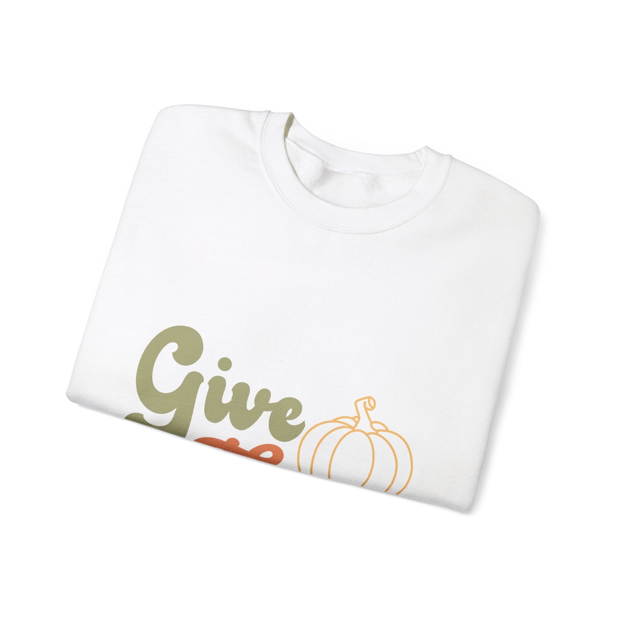 Give Thanks Pumpkin Sweatshirt