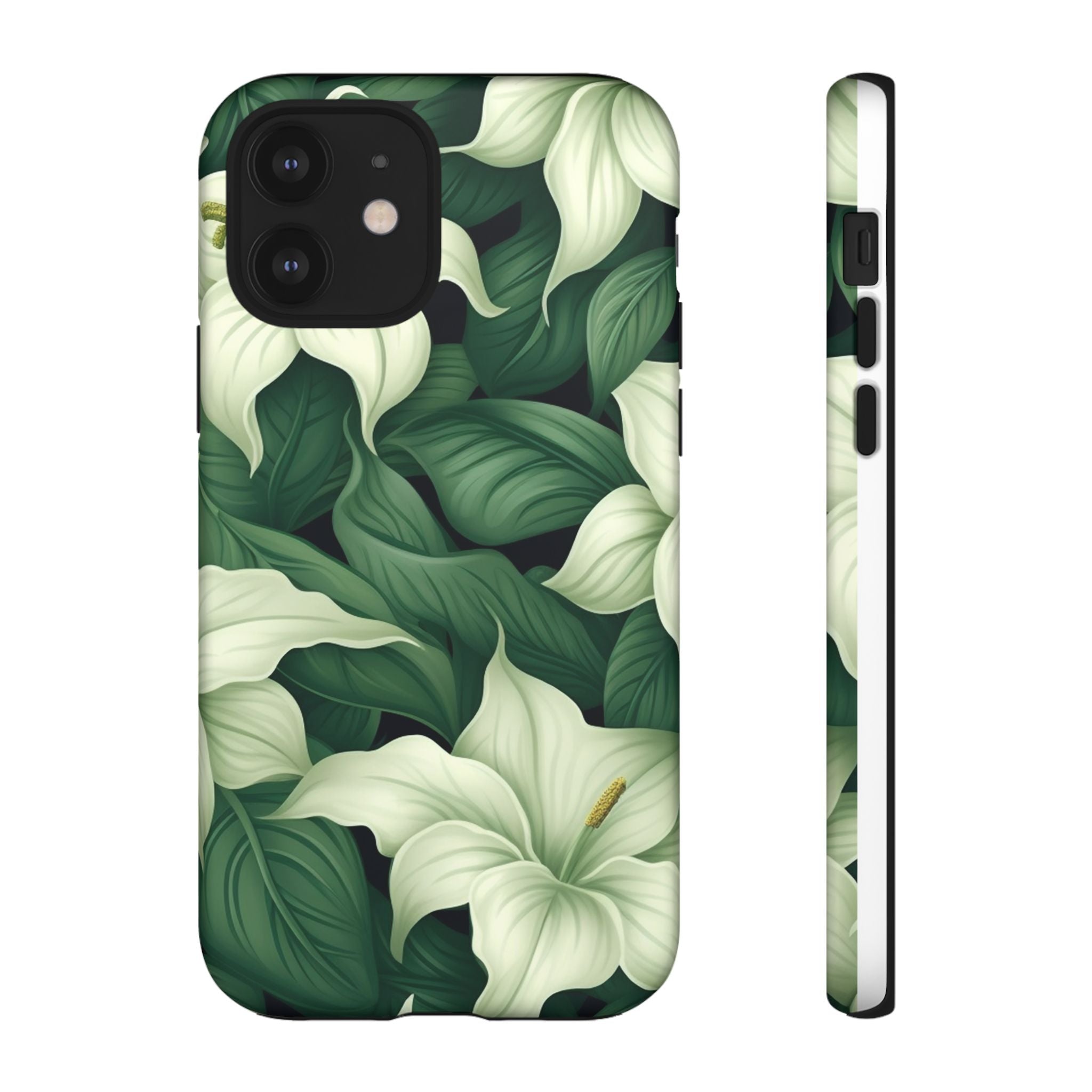 Luxurious Lily iPhone Case - Hexagon Stone