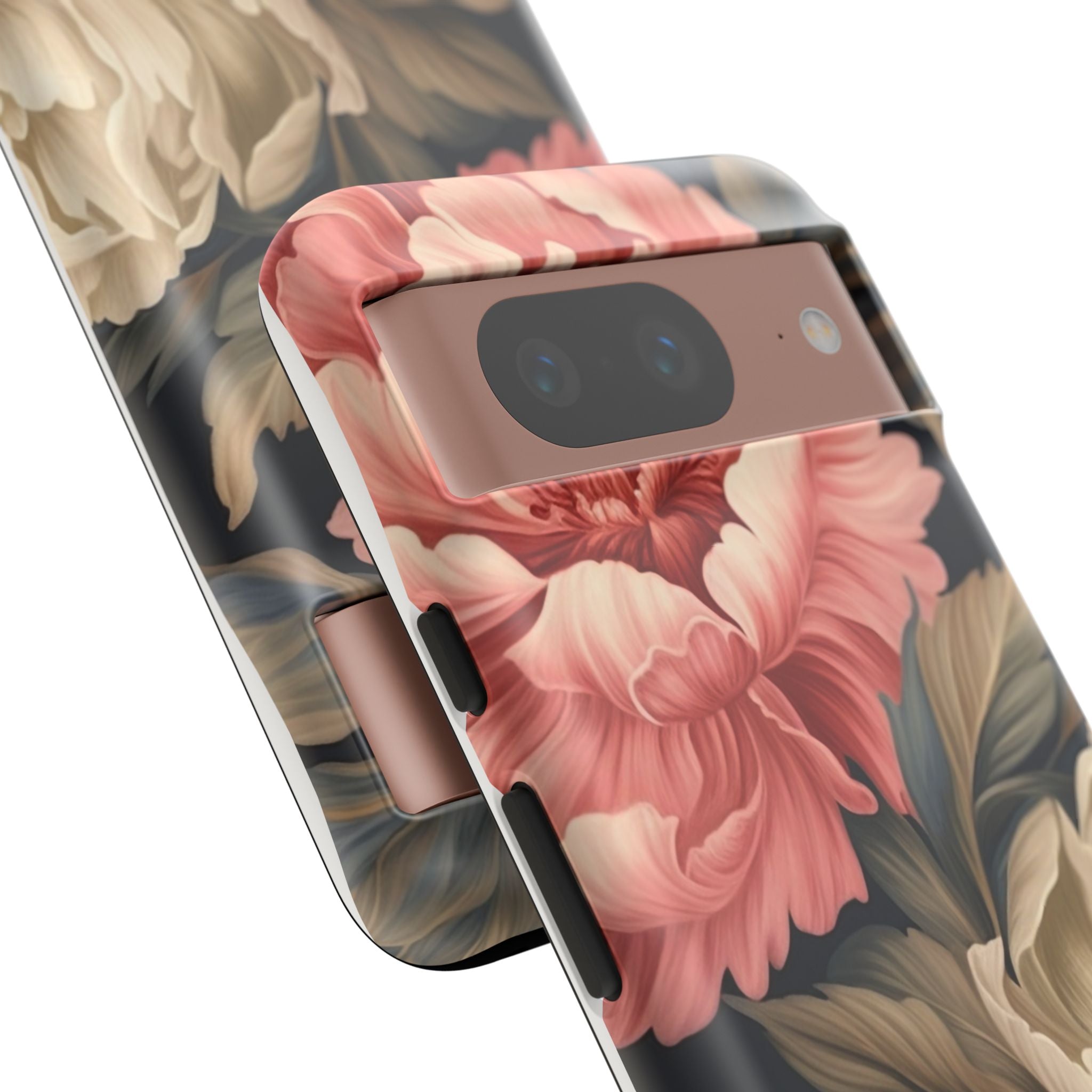 Blush Peony Floral Google Pixel Case (All Models)