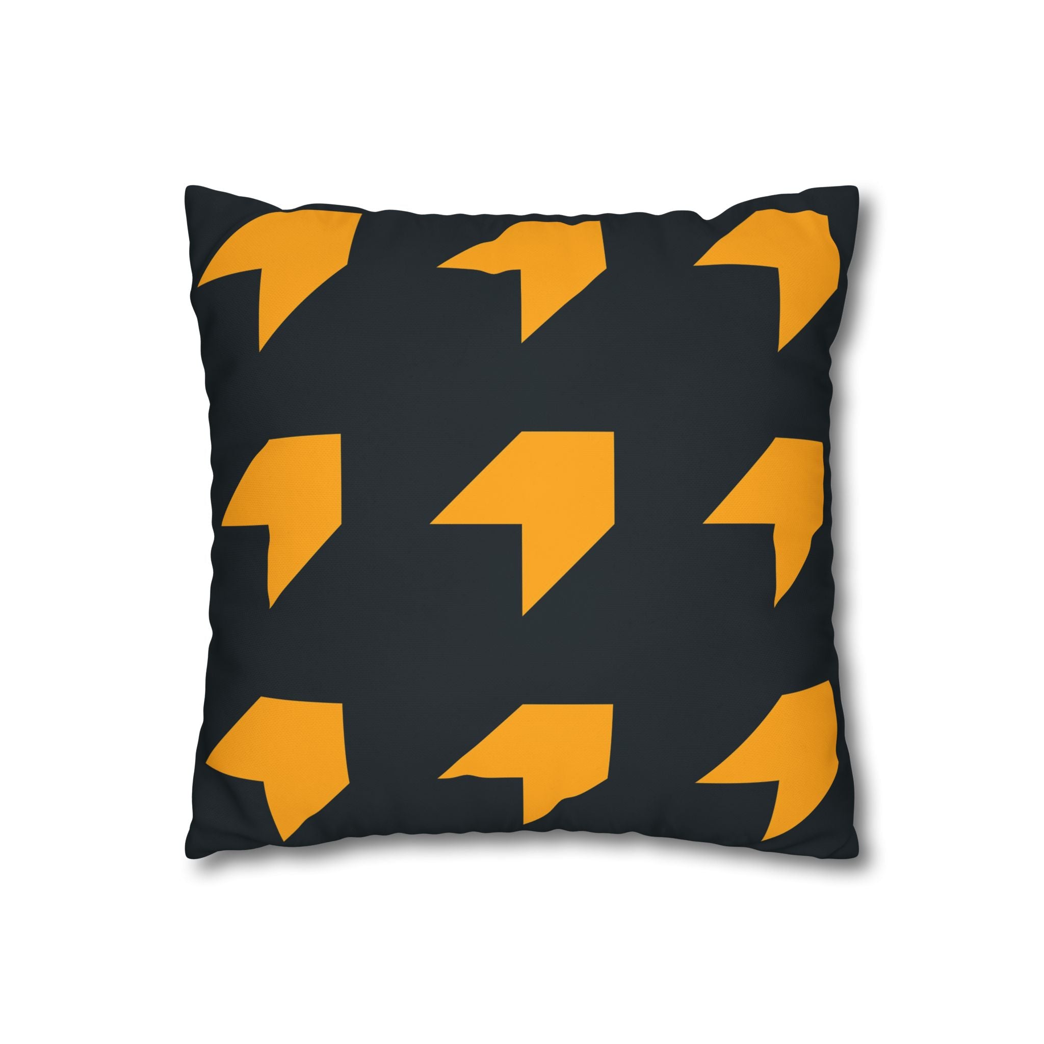 Geometric Arrow Orange Pillowcase