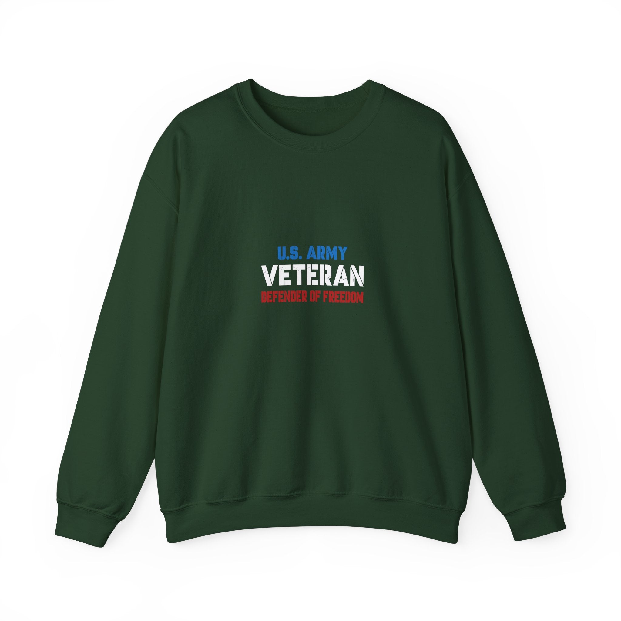 US Army Veteran Sweatshirt - Defender of Freedom