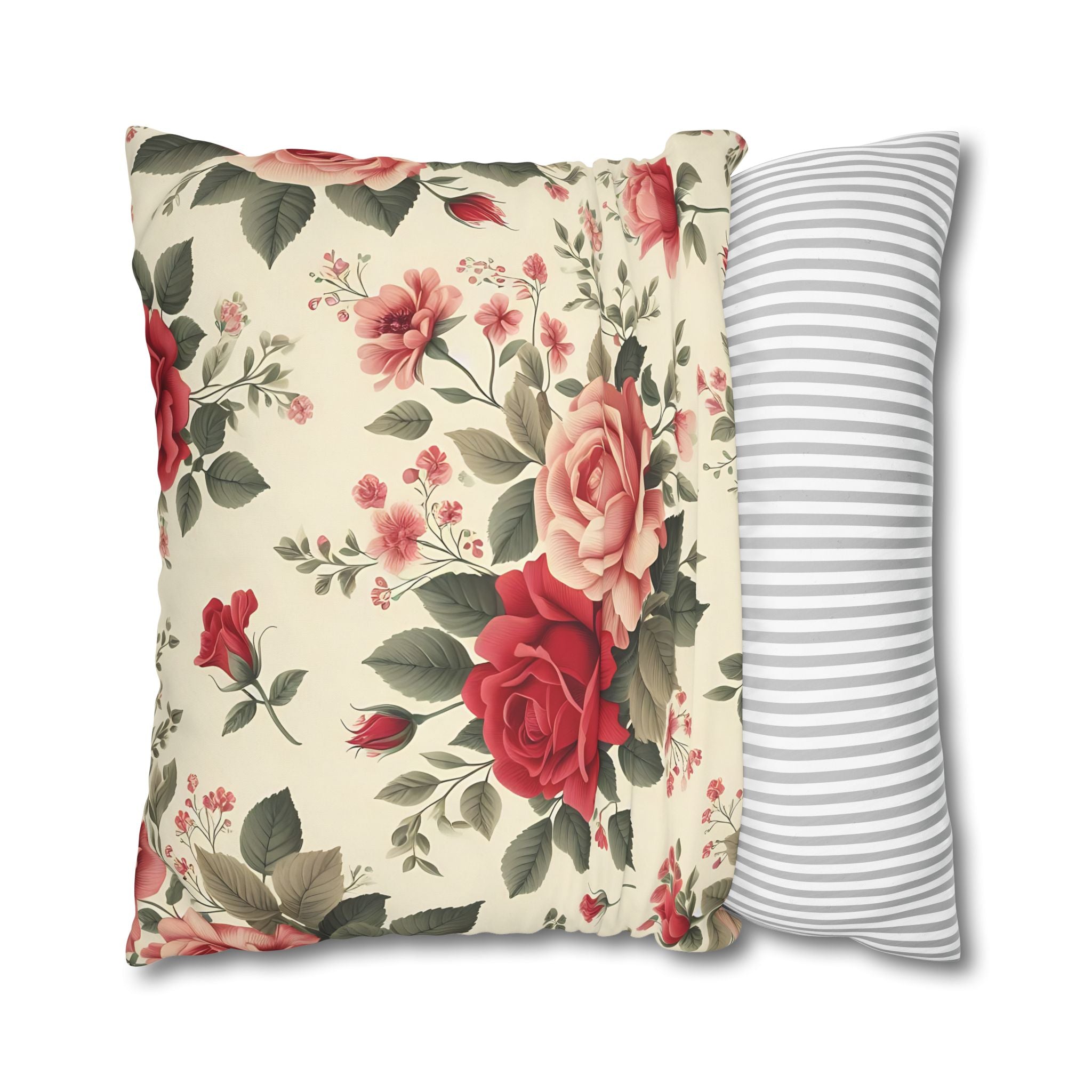 Vintage Rose Pillowcase - Floral Bedding