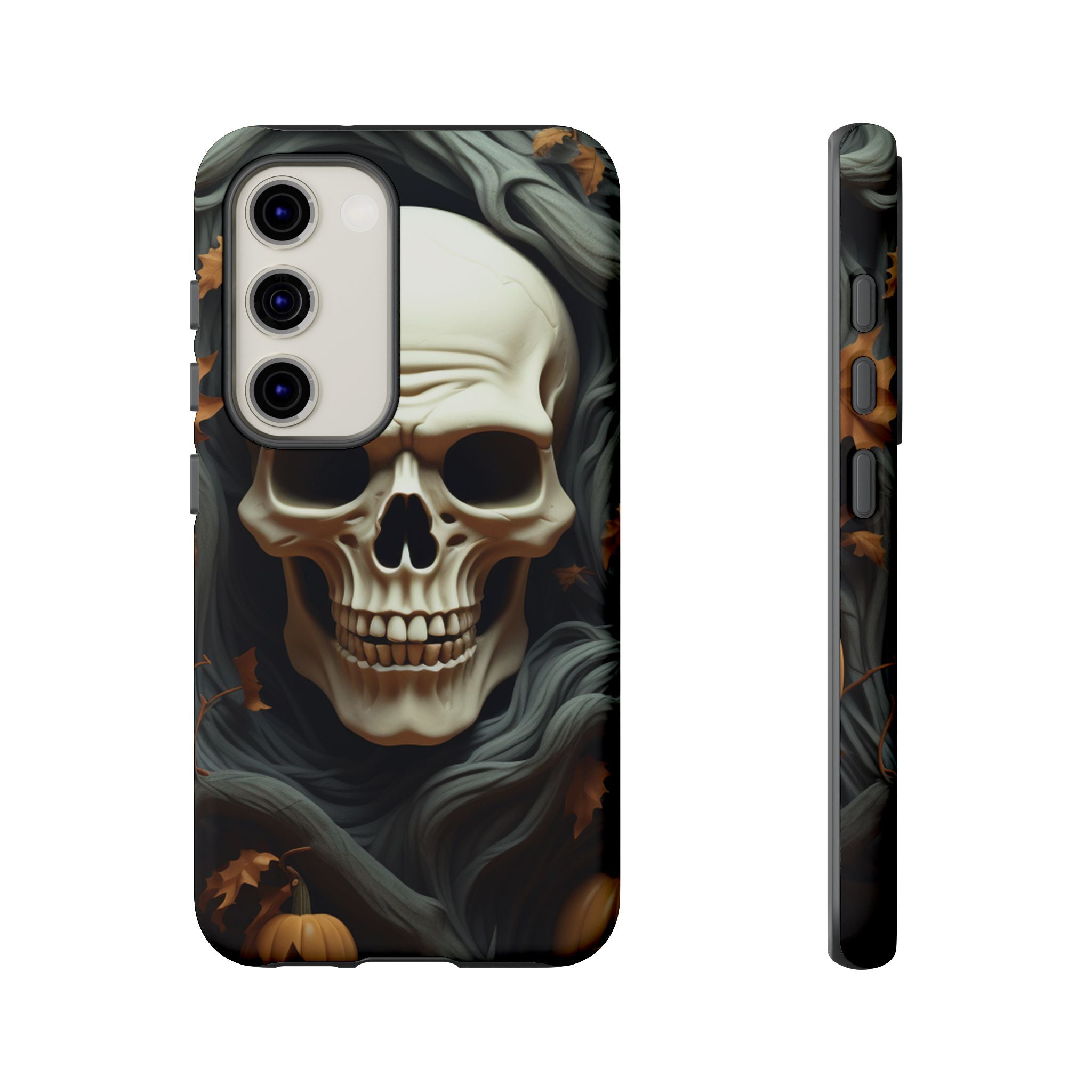 Spooky Skull Samsung Case: Halloween Edition