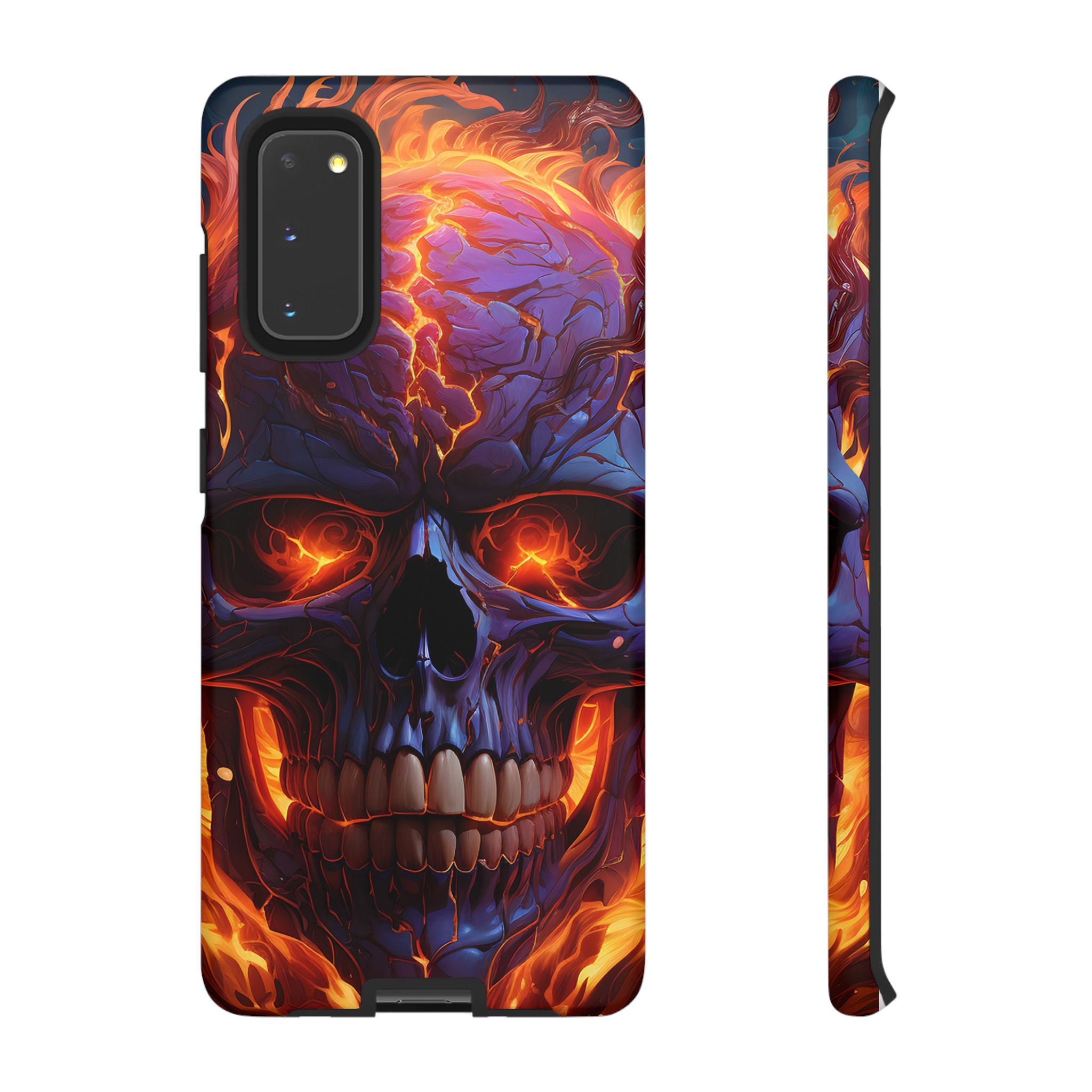 Fiery Skull Samsung Case