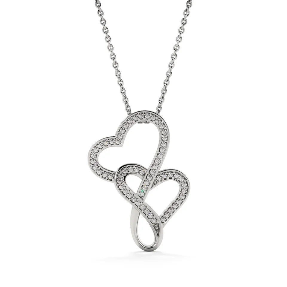 Double Hearts Necklace