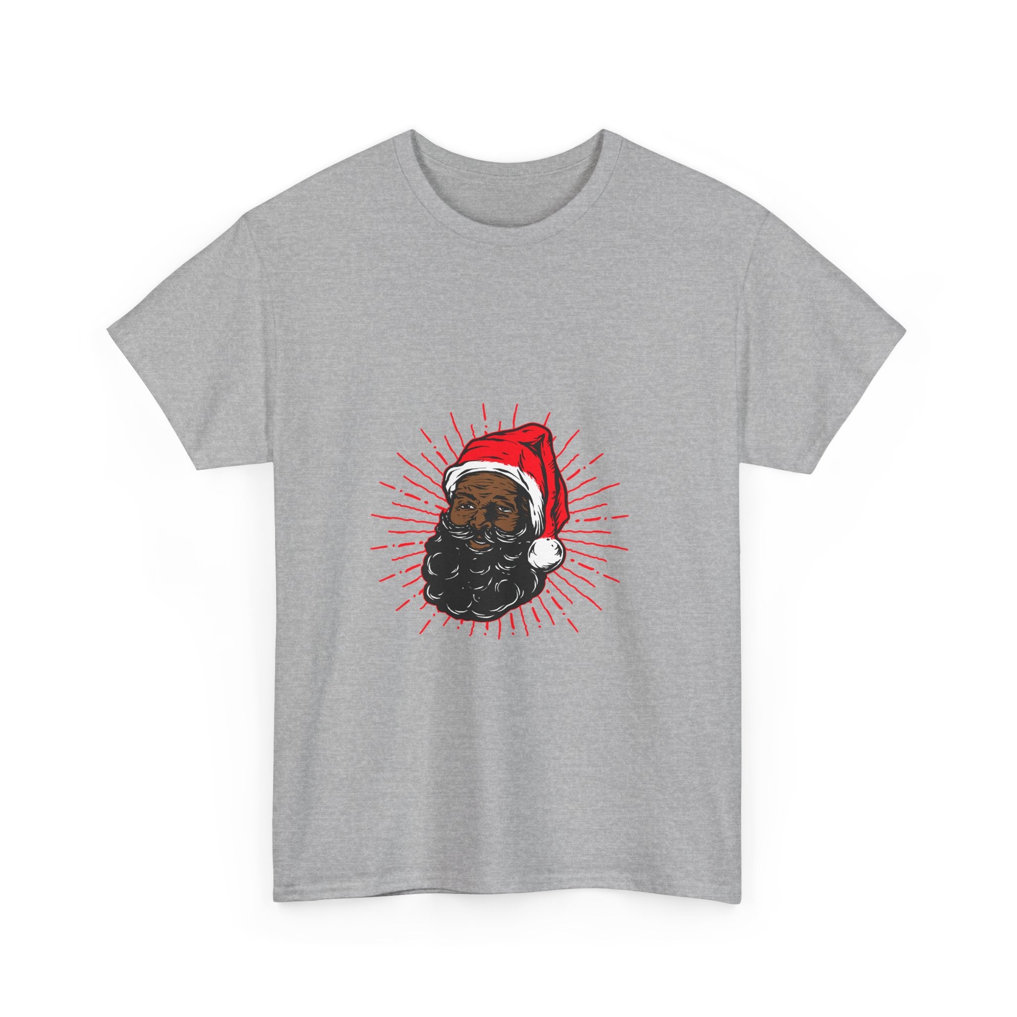 Black Santa Christmas T-Shirt