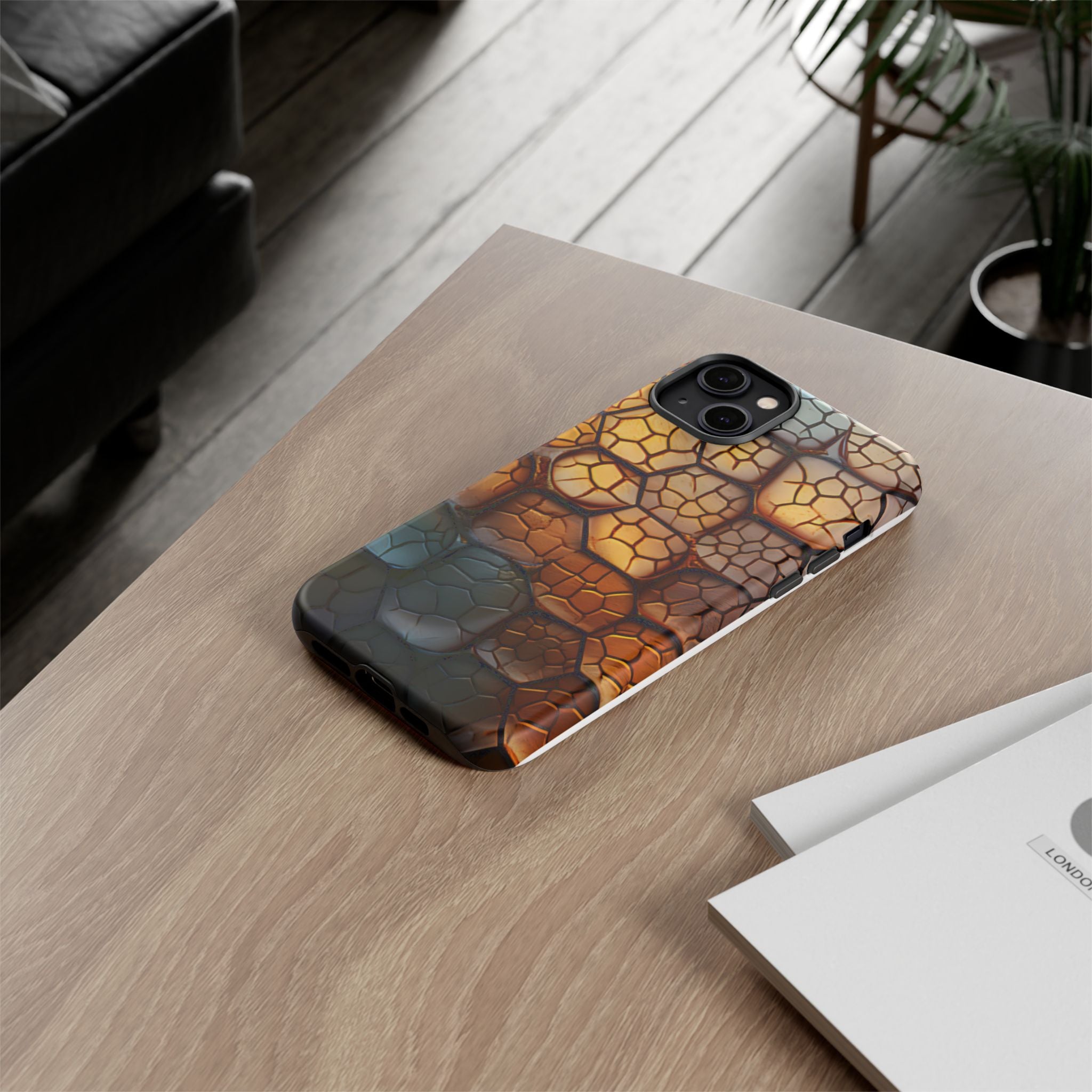 Honeycomb iPhone Case: Abstract Art