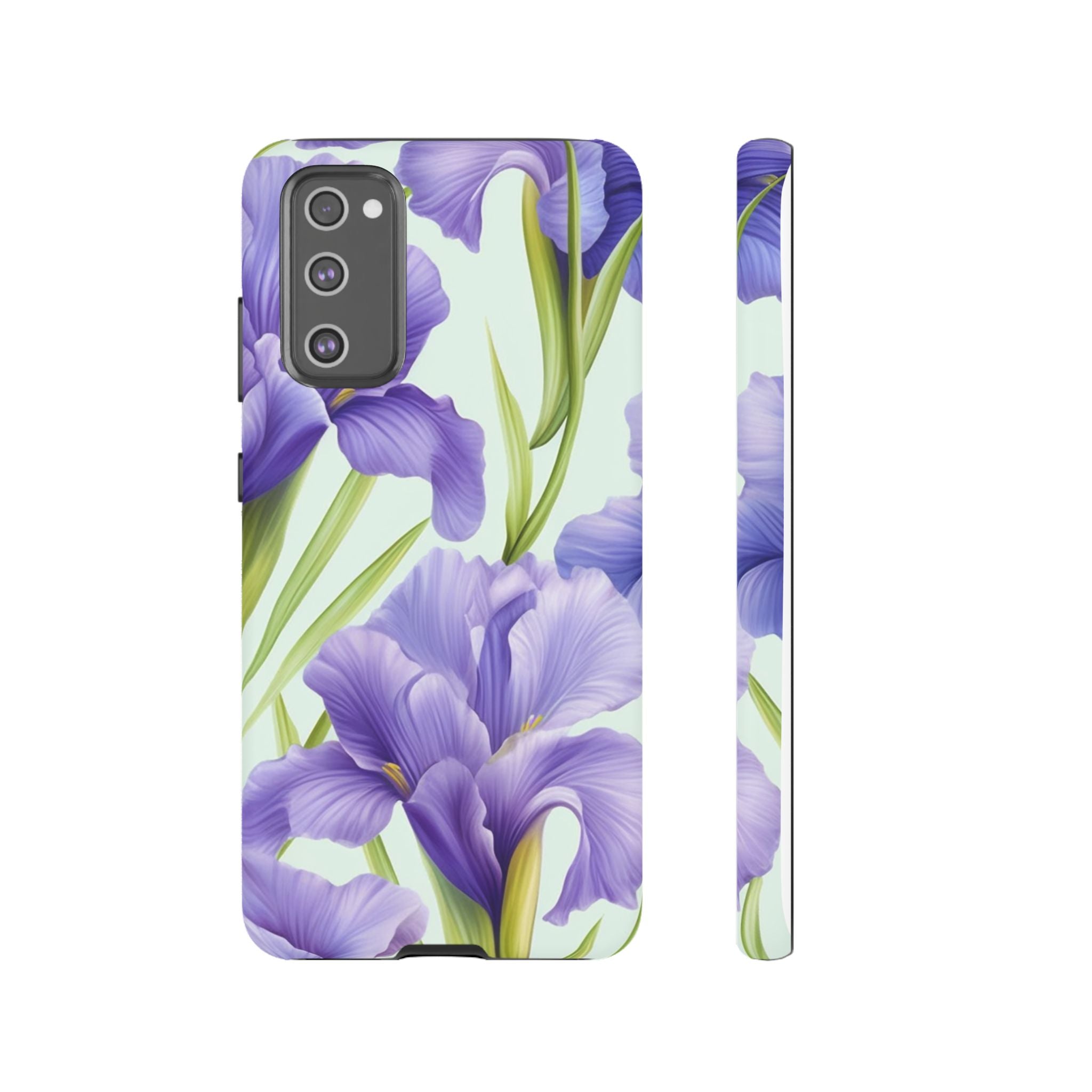 Elegant Purple Iris Samsung Phone Case