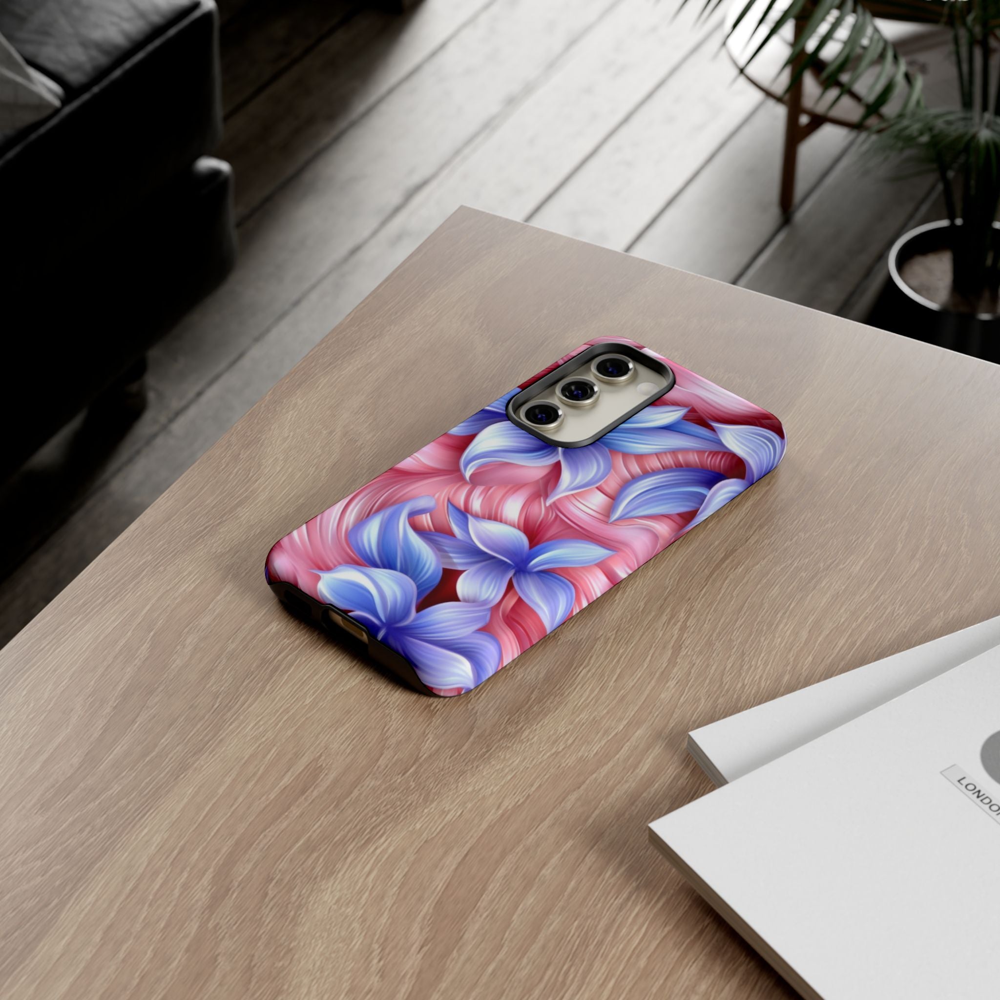 Dreamy Pink Floral Samsung Case