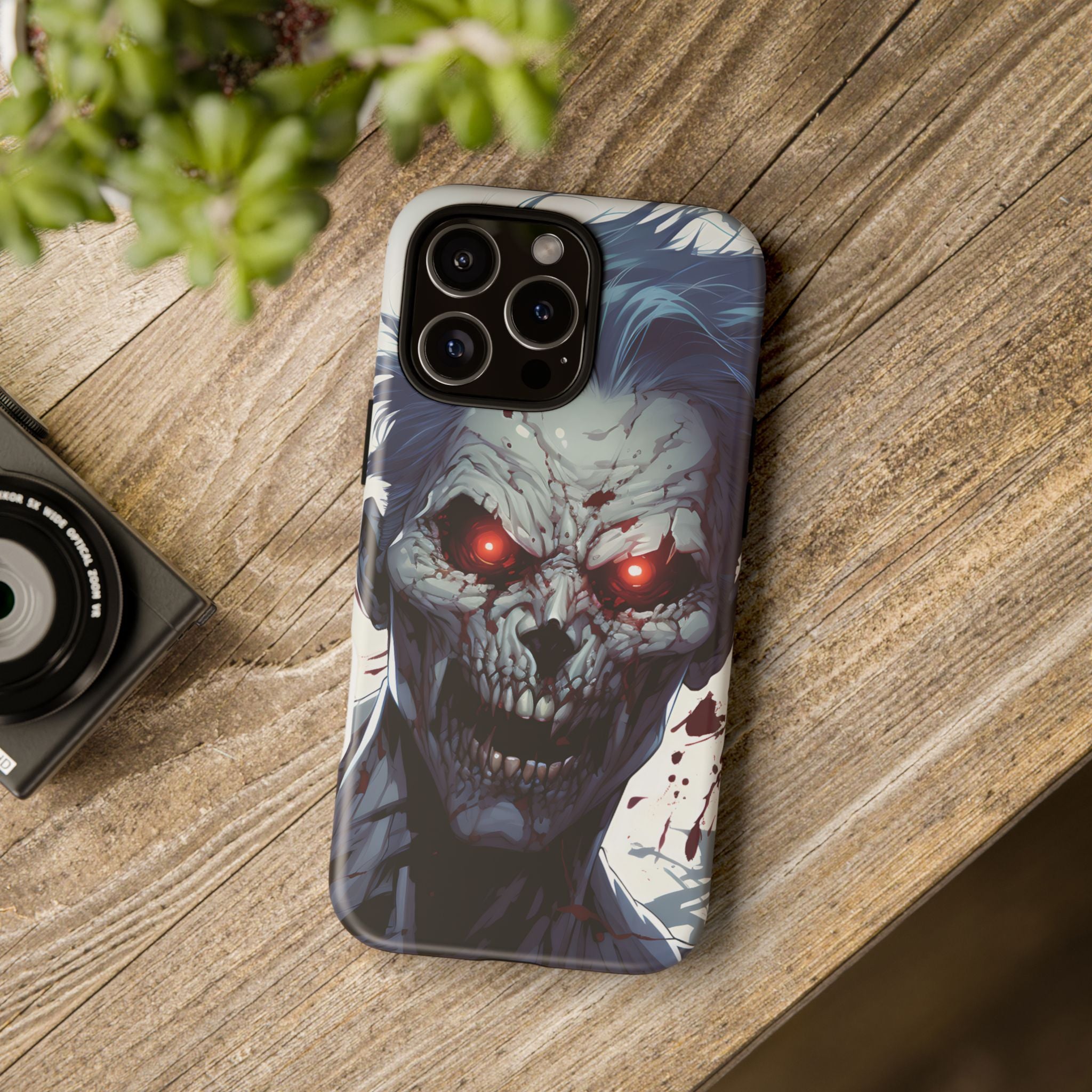 Zombie Horror Hexagon iPhone Case