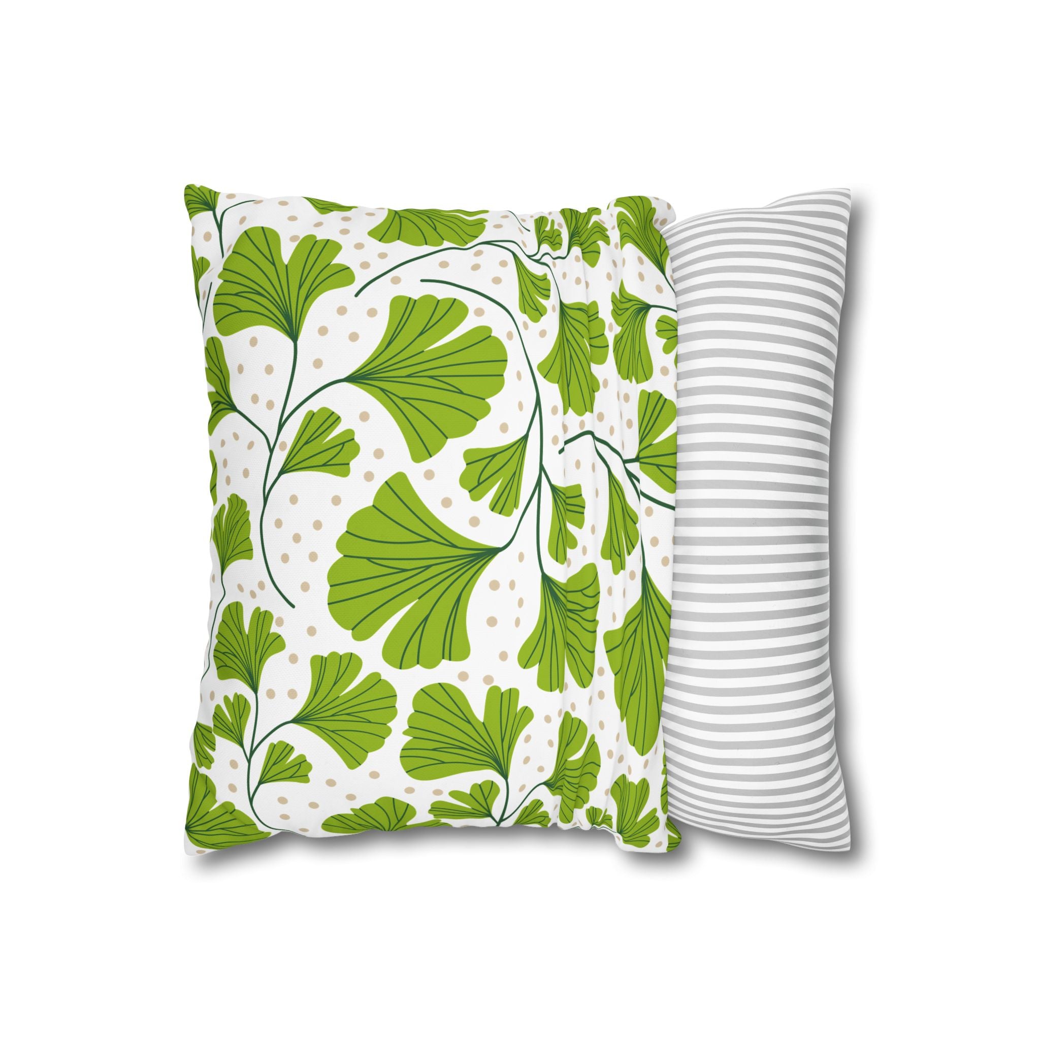 Ginkgo Biloba Pillowcase - Modern Botanical