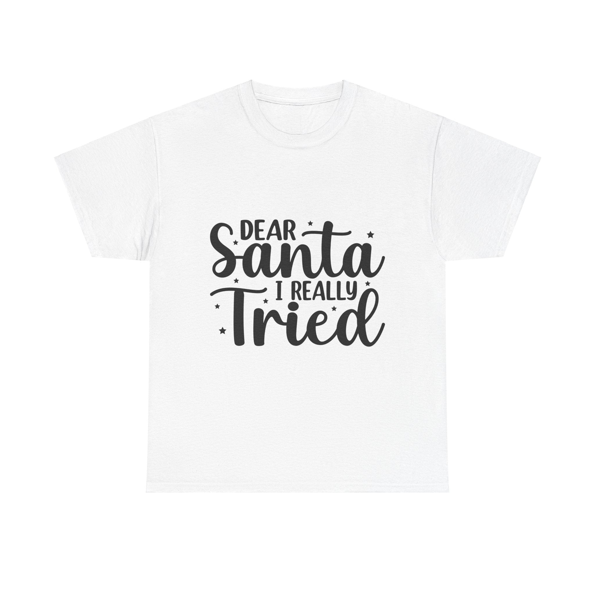 Dear Santa, I REALLY Tried Xmas Tee