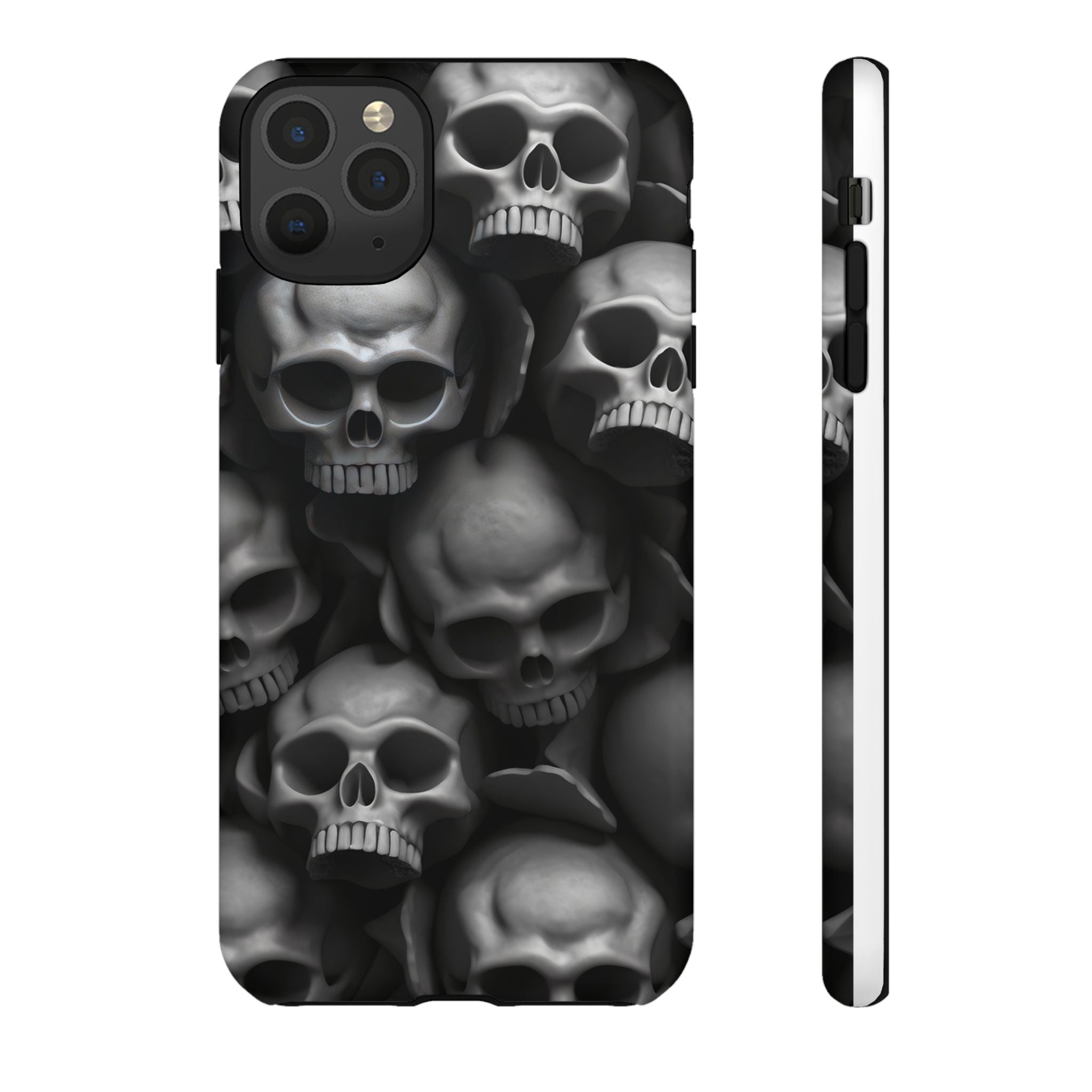 Memento Mori: Hexagon Stone iPhone Case