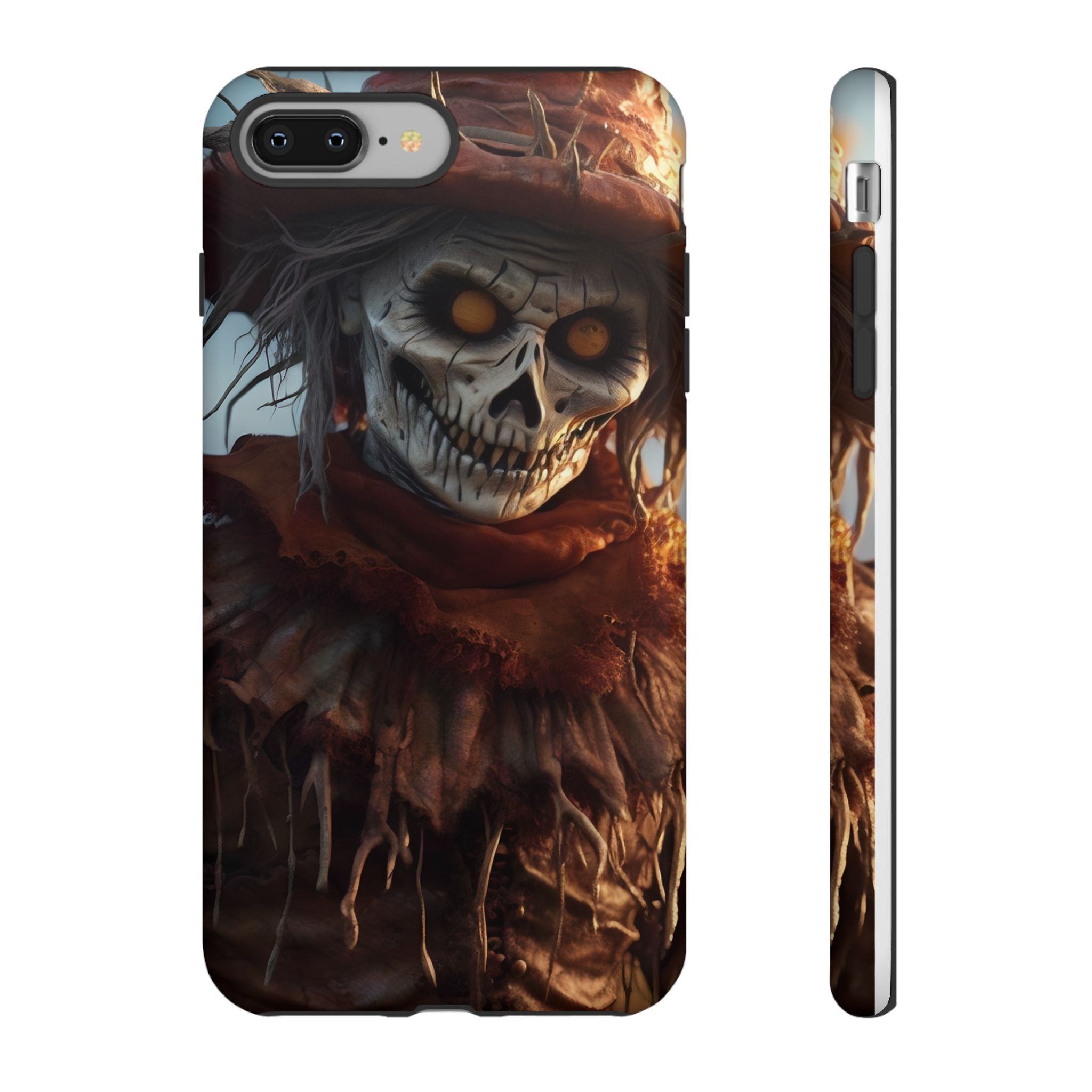 Creepy Scarecrow Hexagon iPhone Case