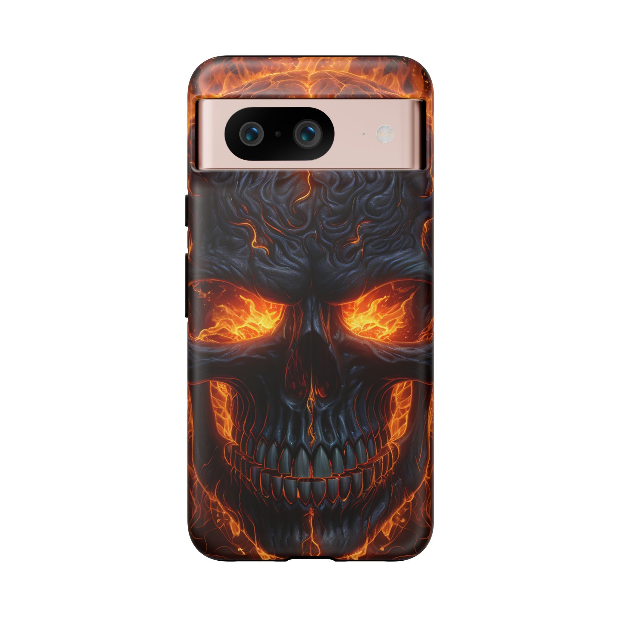 Fiery Skull Google Pixel Case (All Models)