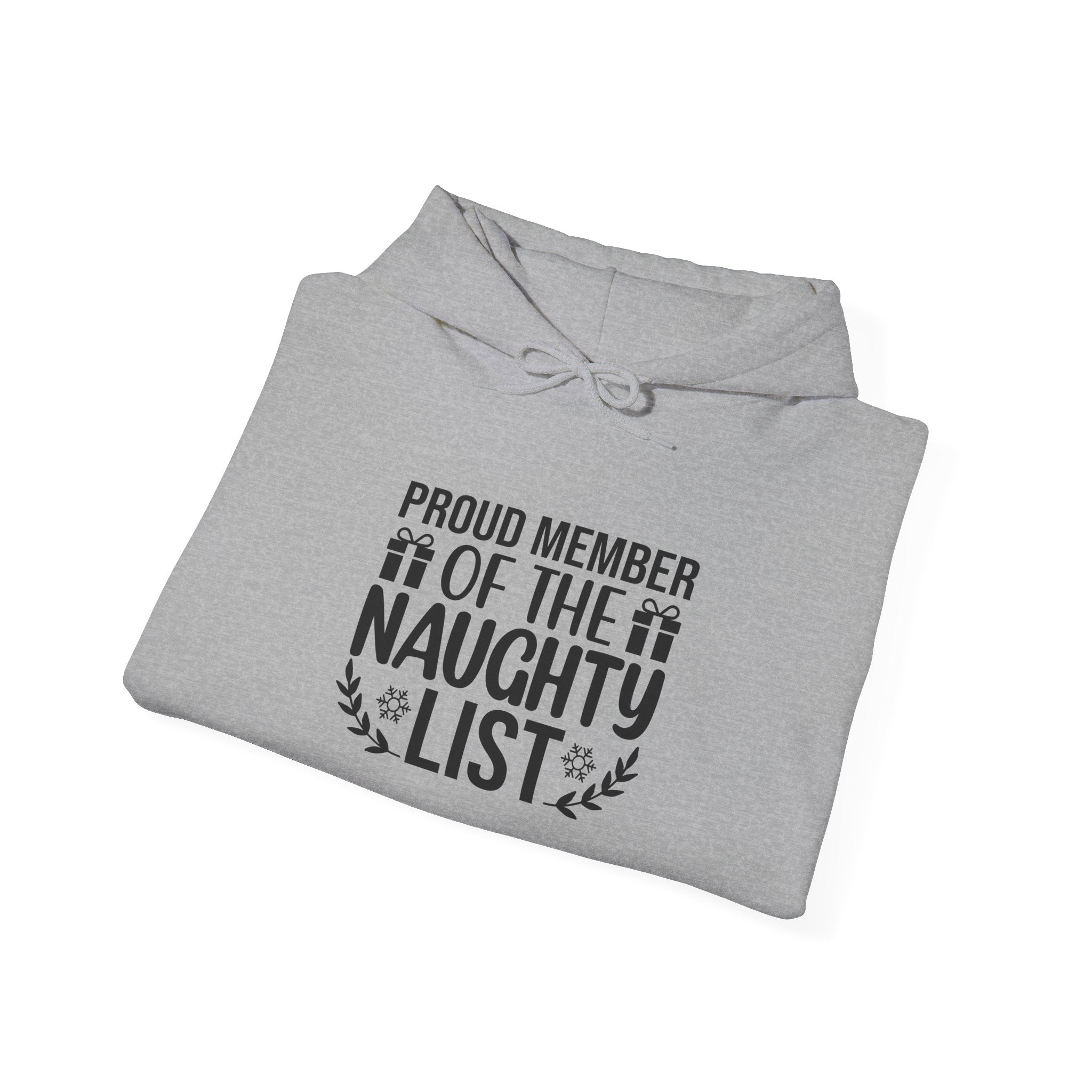 Naughty List Member Christmas Hoodie