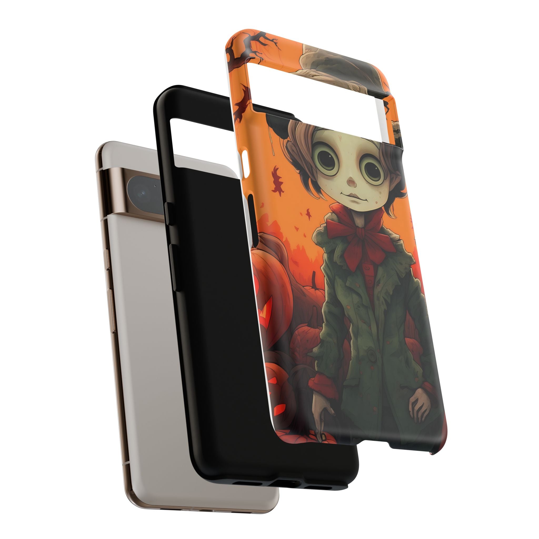 Spooky Autumn Child Google Pixel Case (All Models)