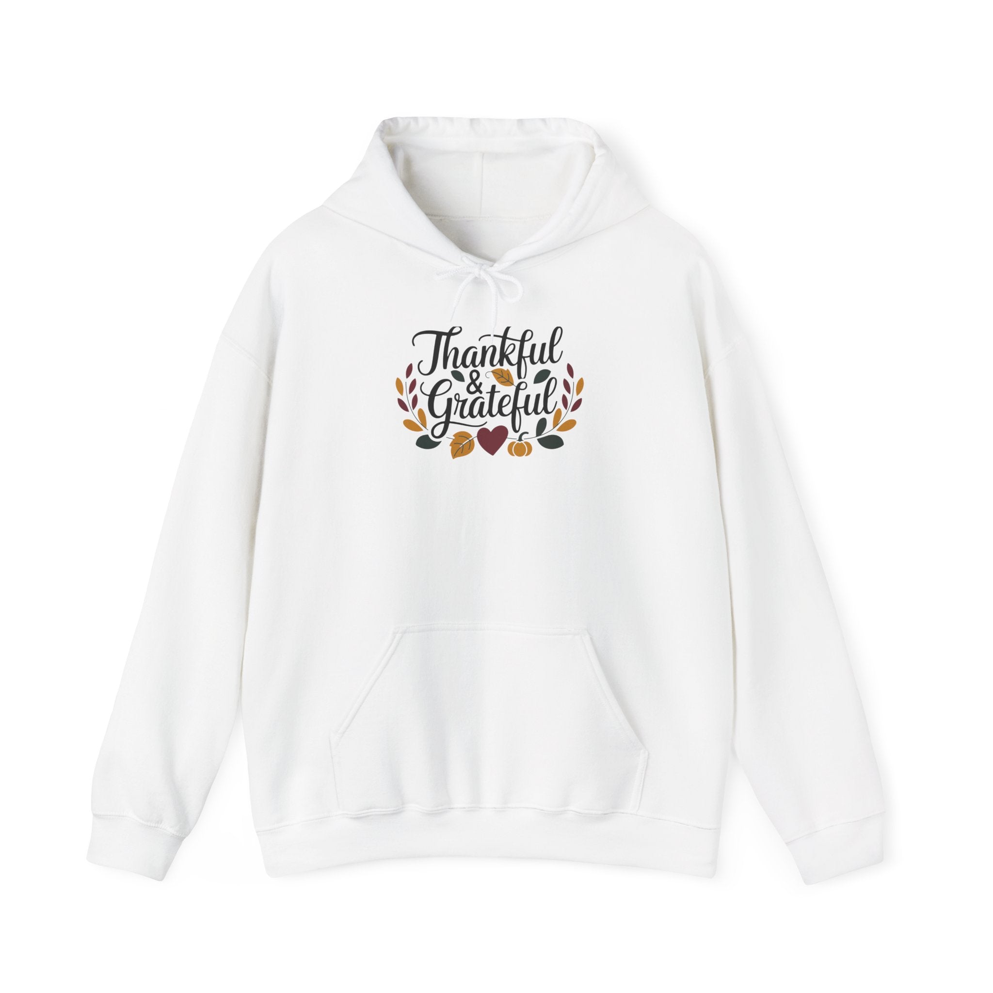 Gratitude Garland Thanksgiving Hoodie