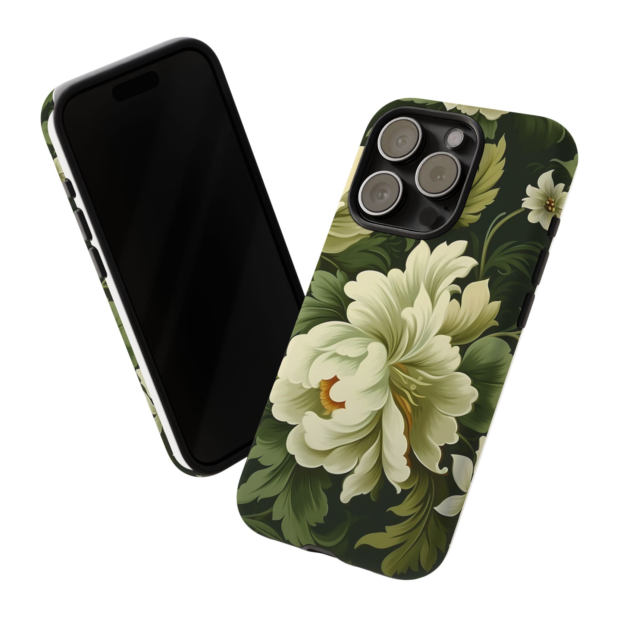 Opulent Floral Hexagon iPhone Case