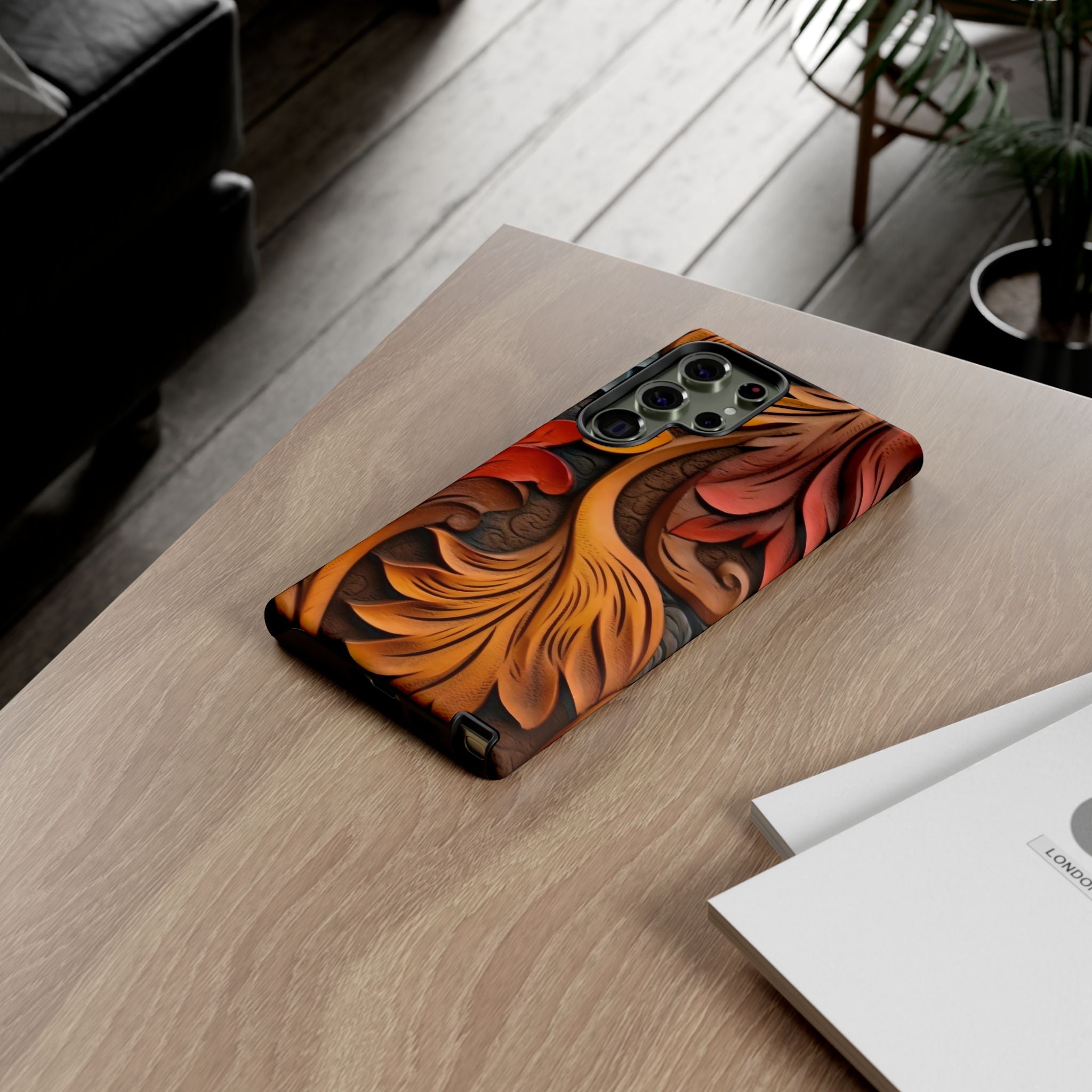 Baroque Floral Samsung Phone Case