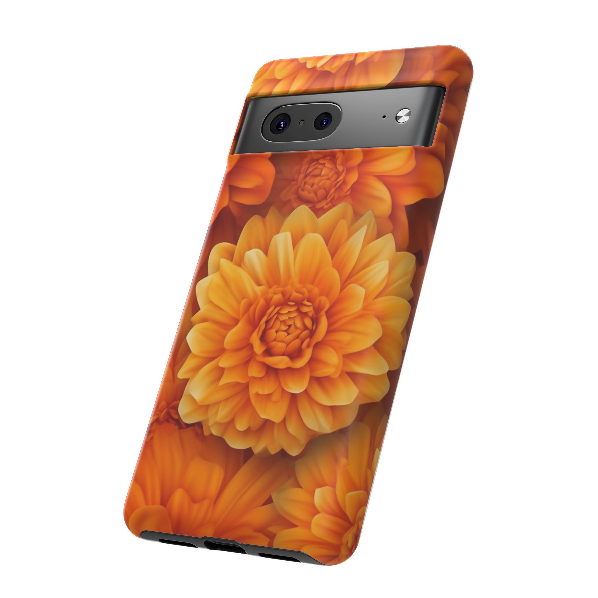 Vibrant Orange Dahlia Google Google Pixel Case (All Models)