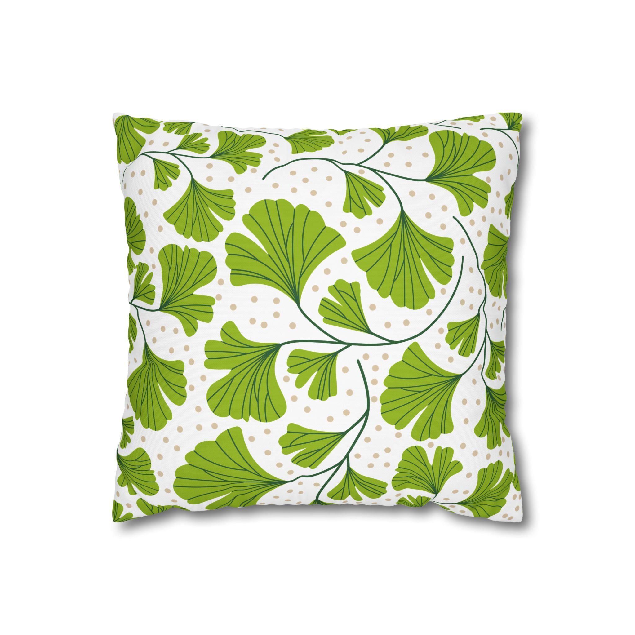 Ginkgo Biloba Pillowcase - Modern Botanical