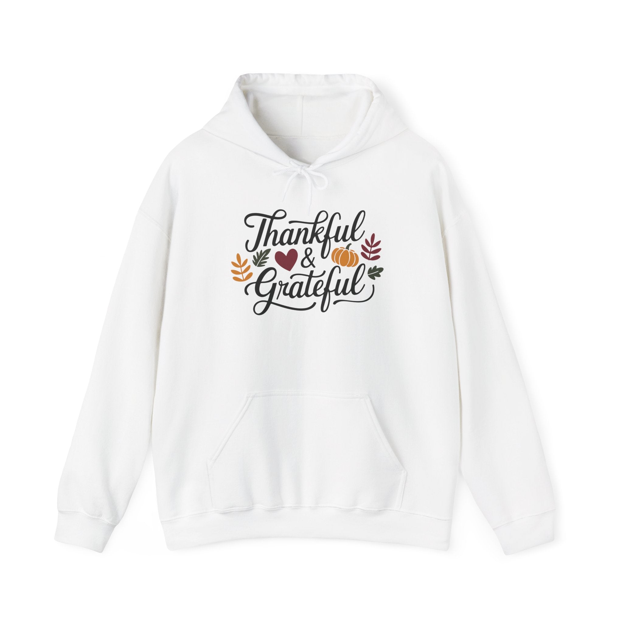 Thankful & Grateful Autumn Hoodie