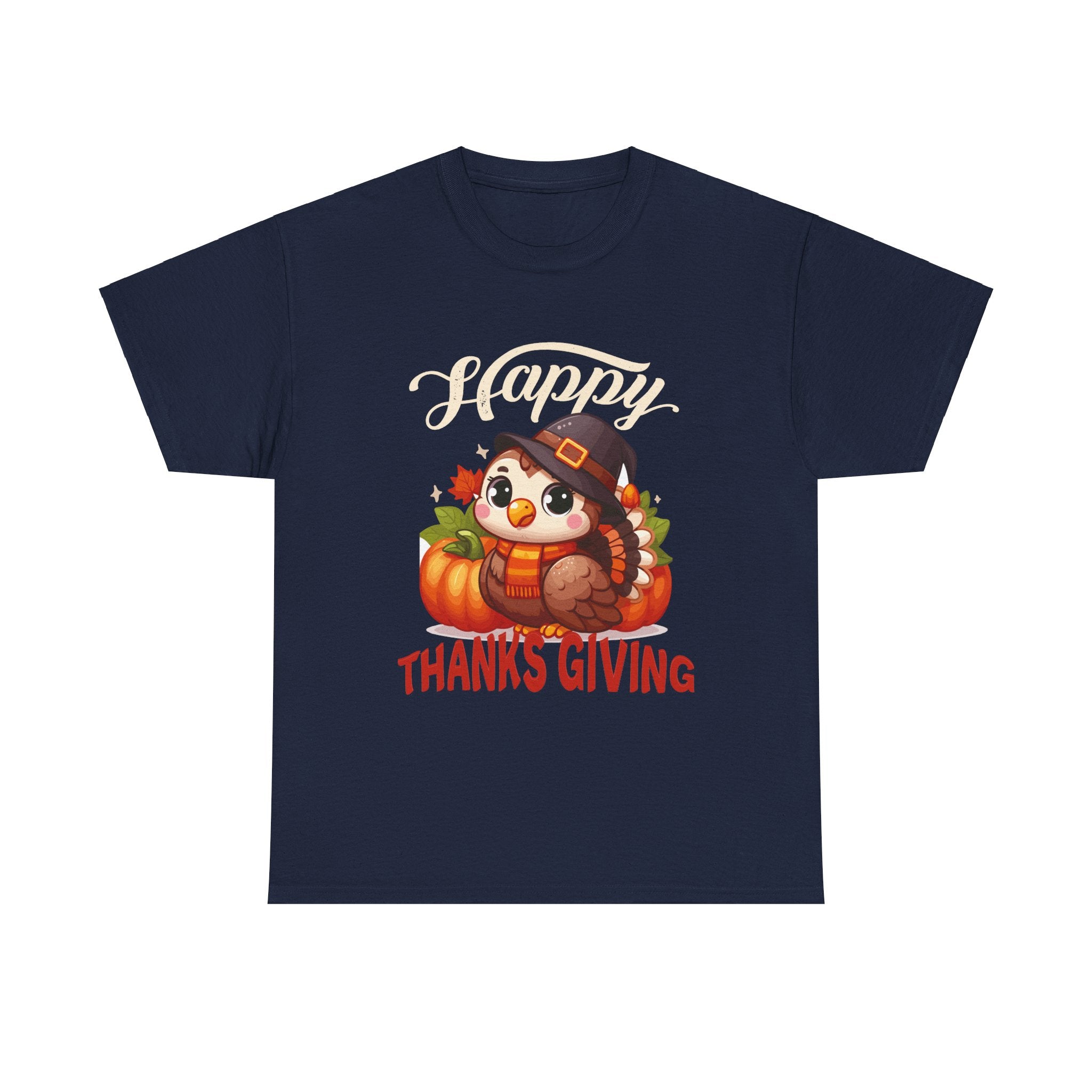 Cute Owl Thanksgiving T-Shirt