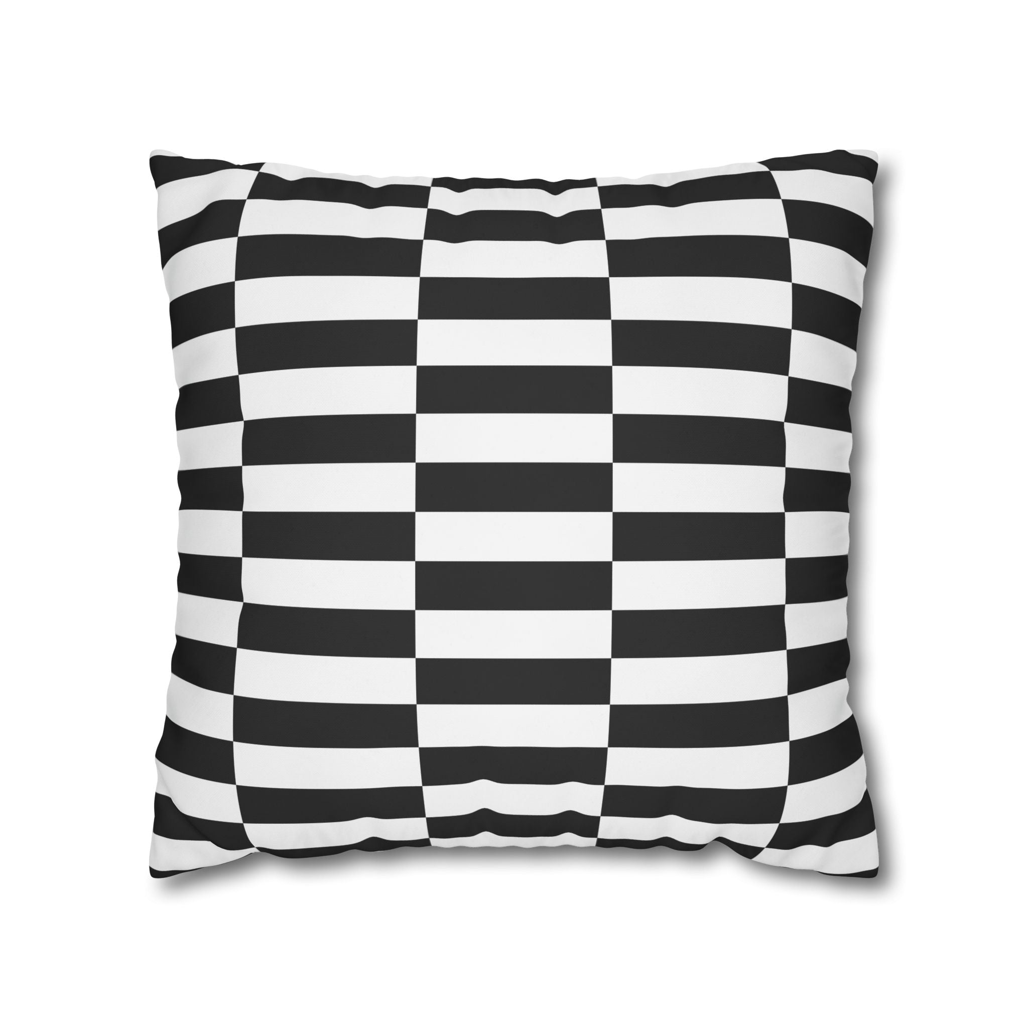 Monochrome Stripe Pillowcase - Modern Design