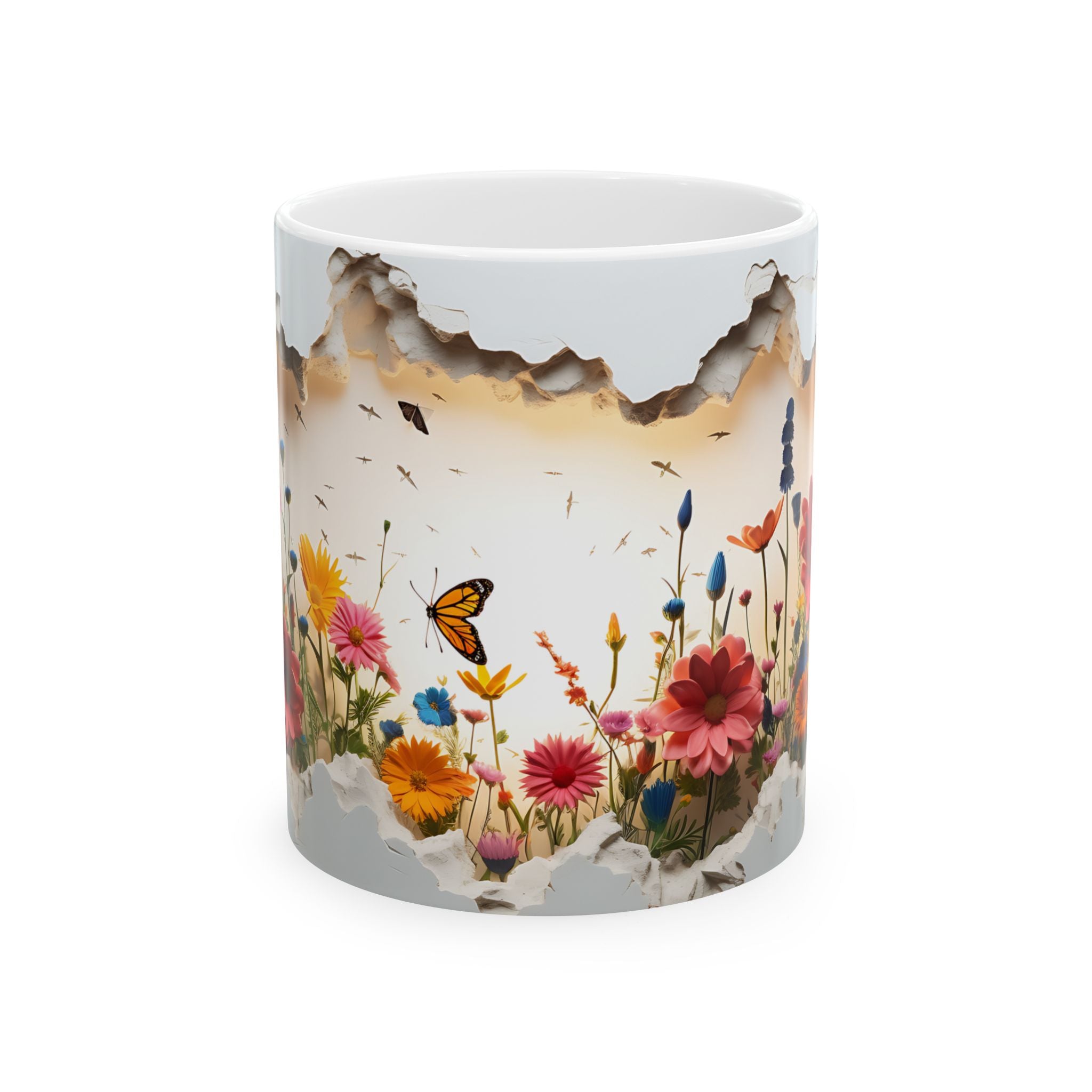 Surreal Flower Meadow Mug