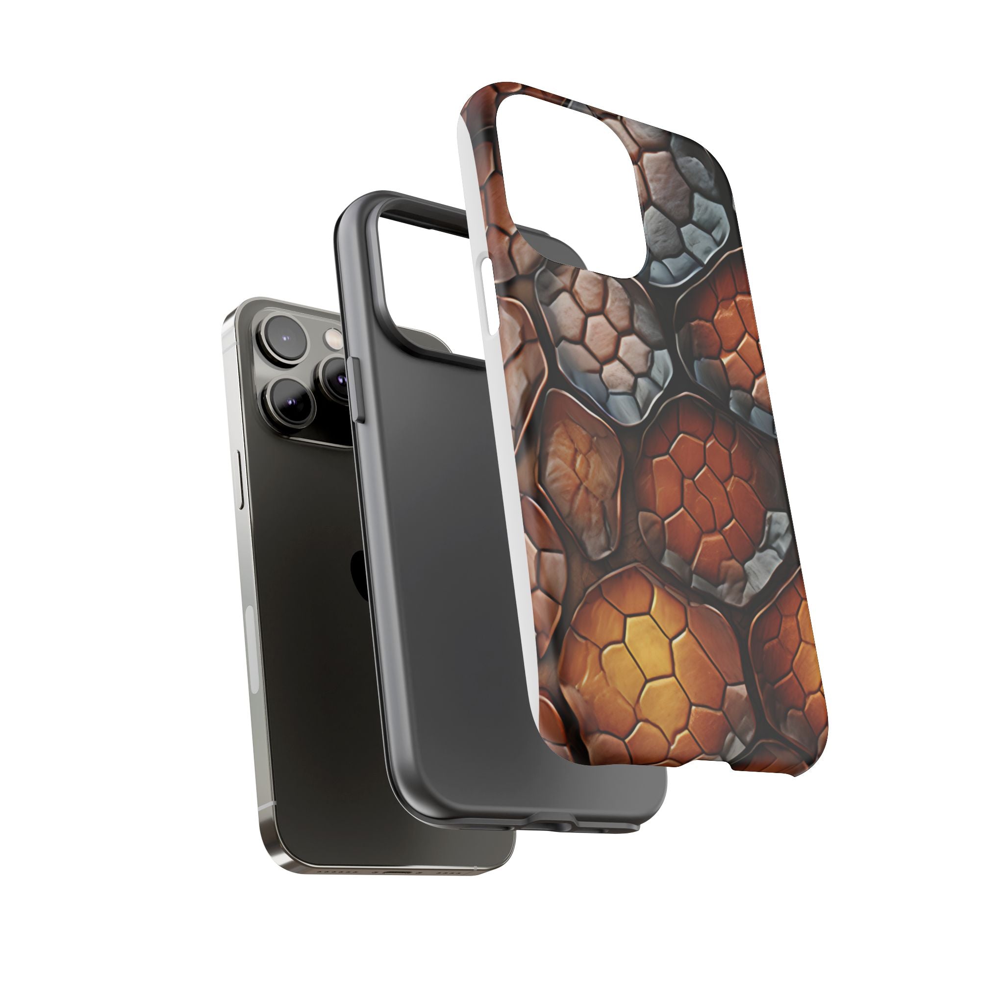 Reptilian Scales iPhone Case - 3D Texture