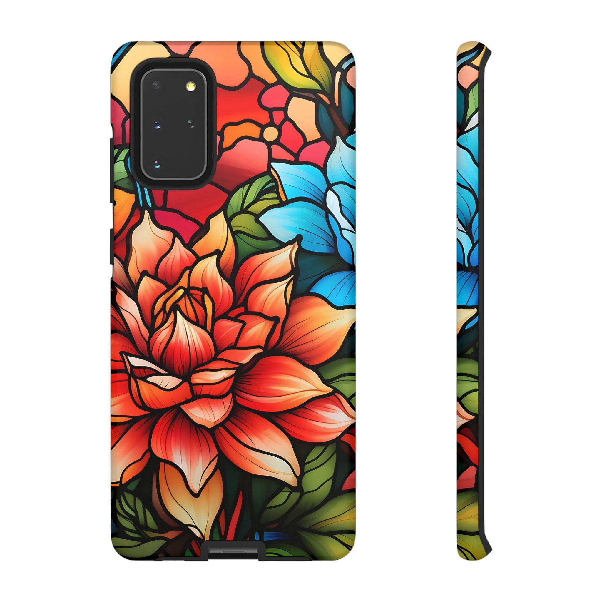 Stained Glass Floral Samsung Case