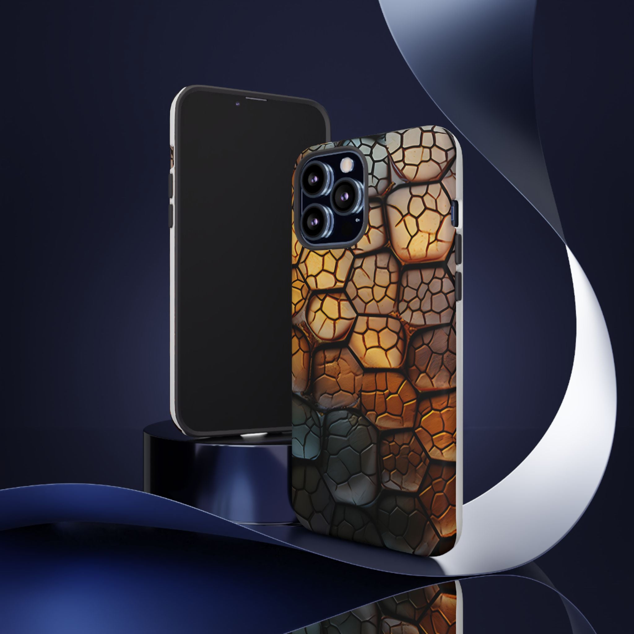 Honeycomb iPhone Case: Abstract Art