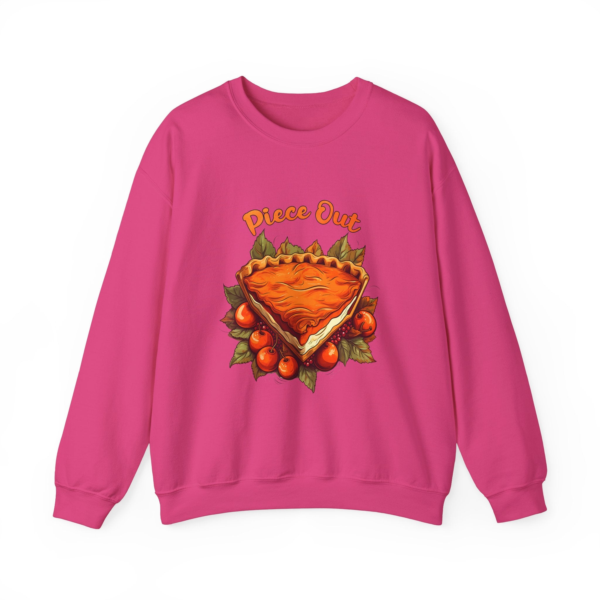 Piece Out Pumpkin Pie Thanksgiving Sweatshirt