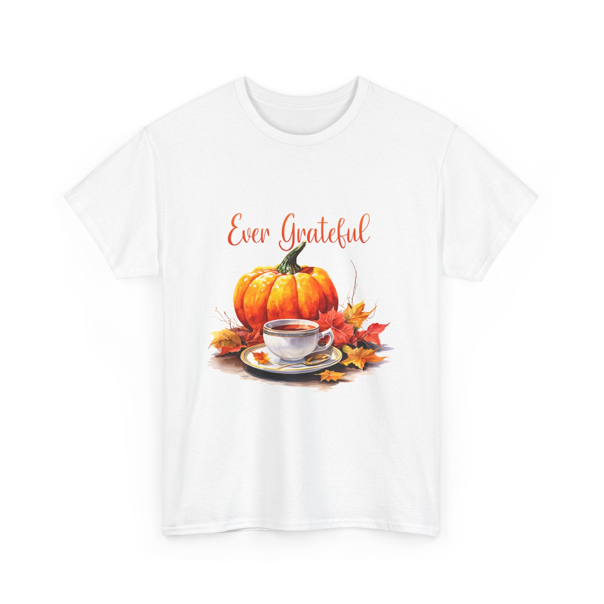 Ever Grateful Thanksgiving Pumpkin Tee