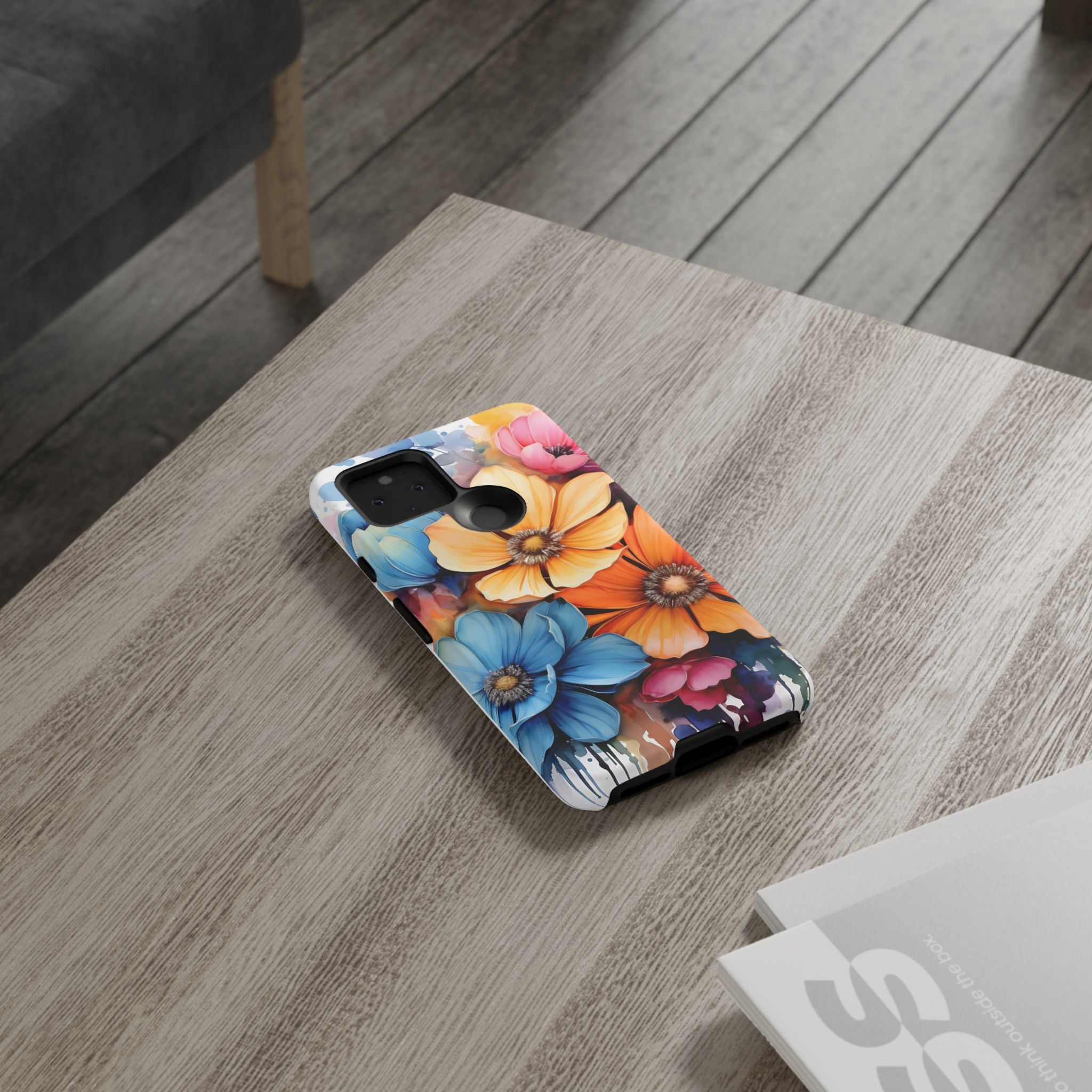 Vibrant Floral Watercolor Google Pixel Case (All Models)