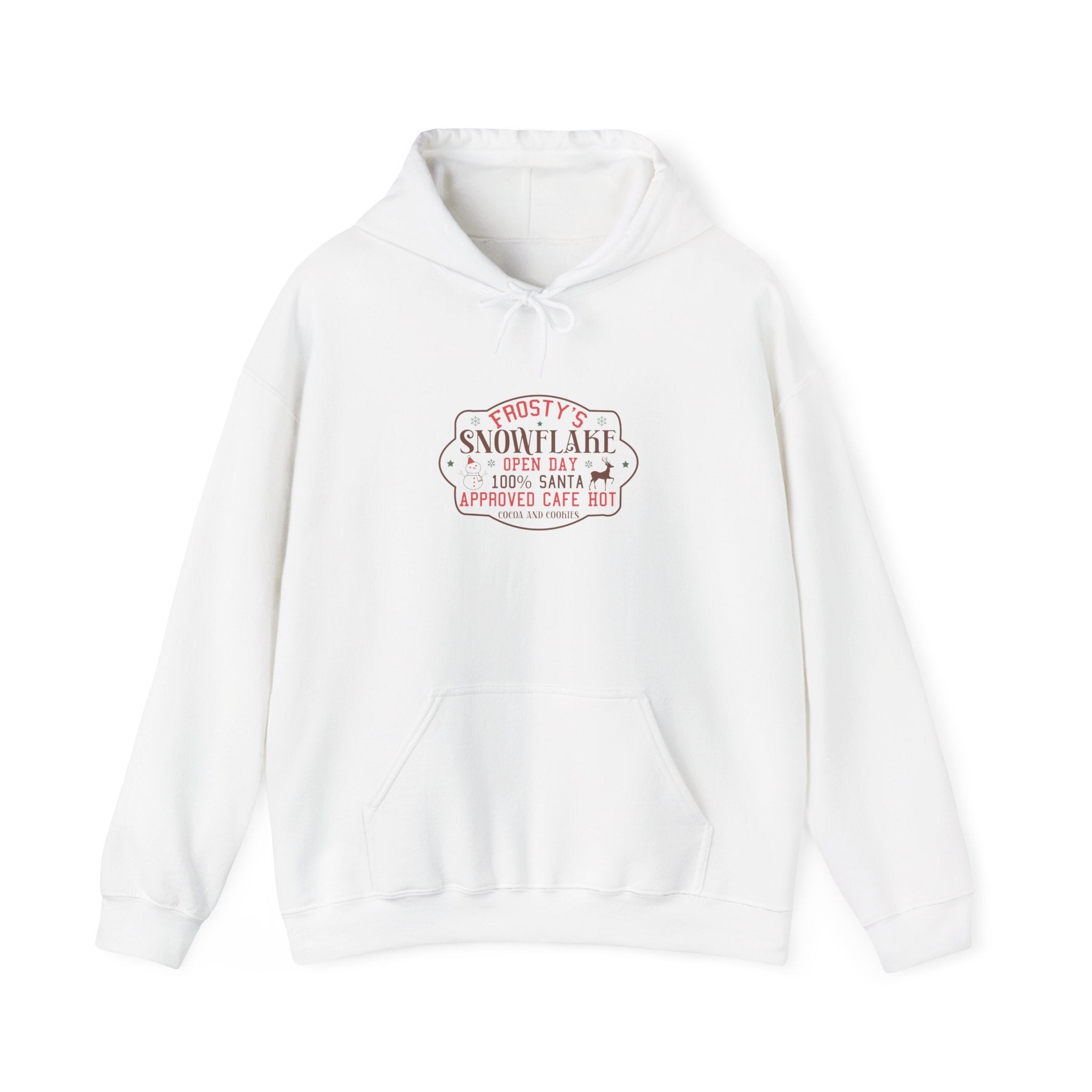 Frosty's Snowflake Cafe Christmas Hoodie