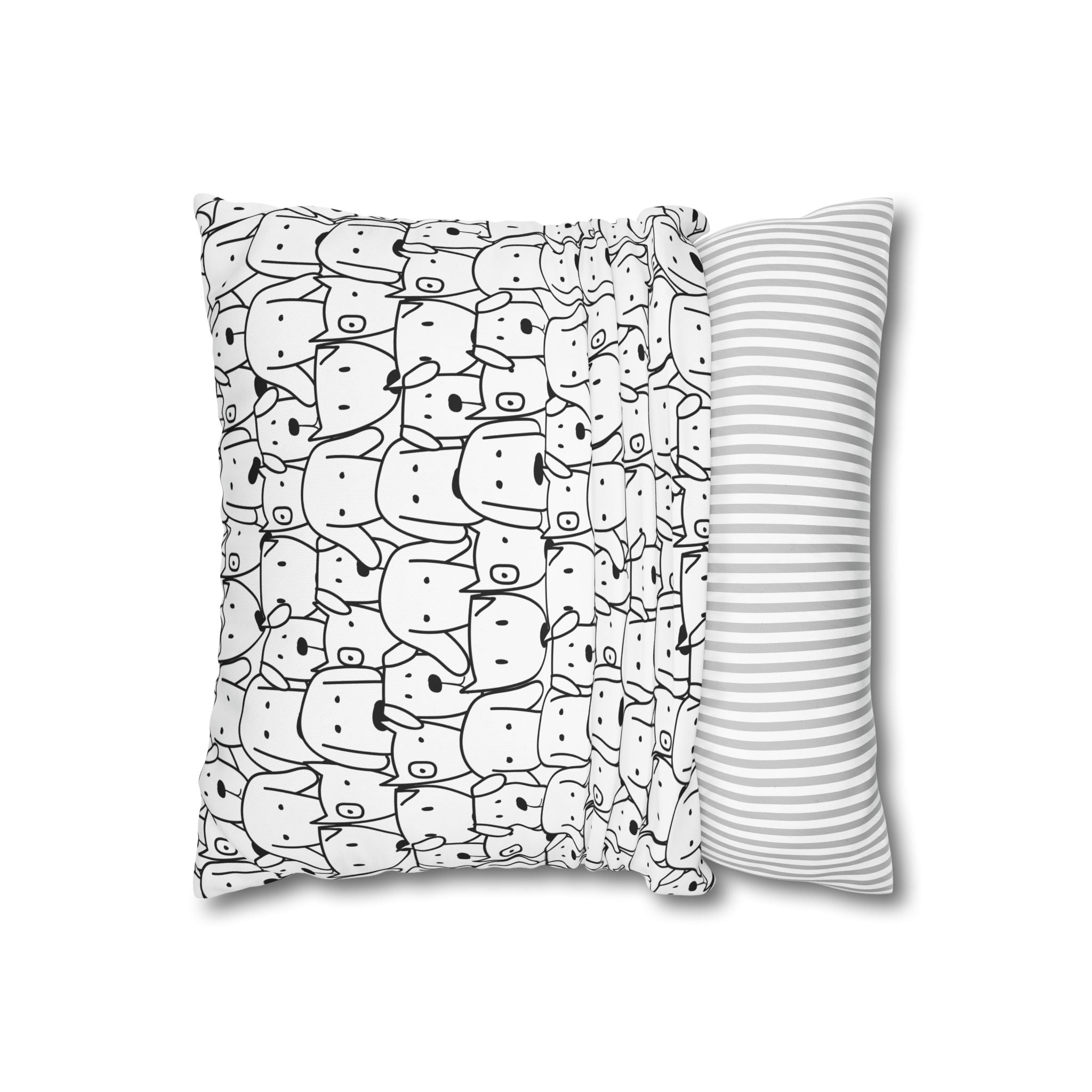 Cute Cartoon Dogs Pillowcase - Kids