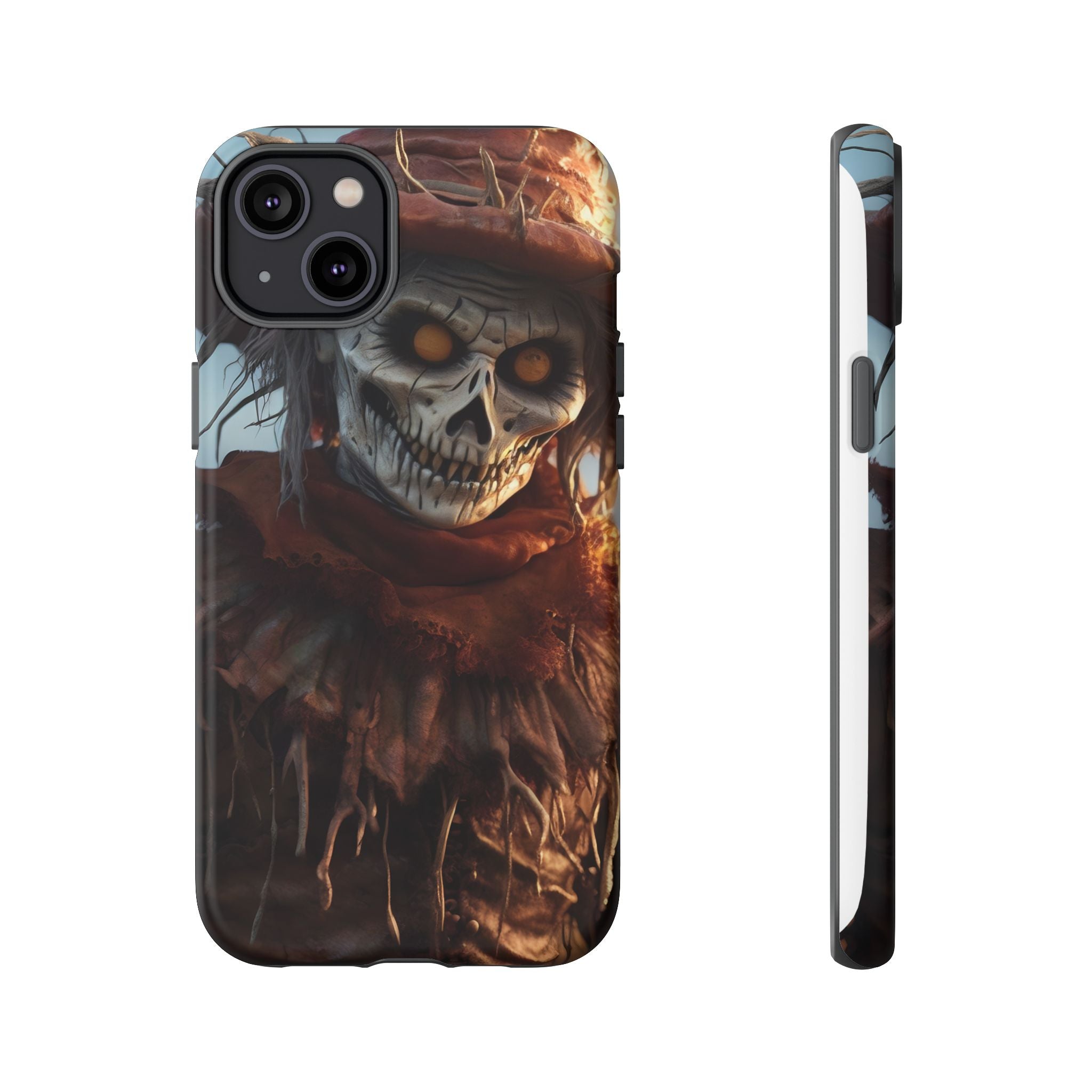 Creepy Scarecrow Hexagon iPhone Case