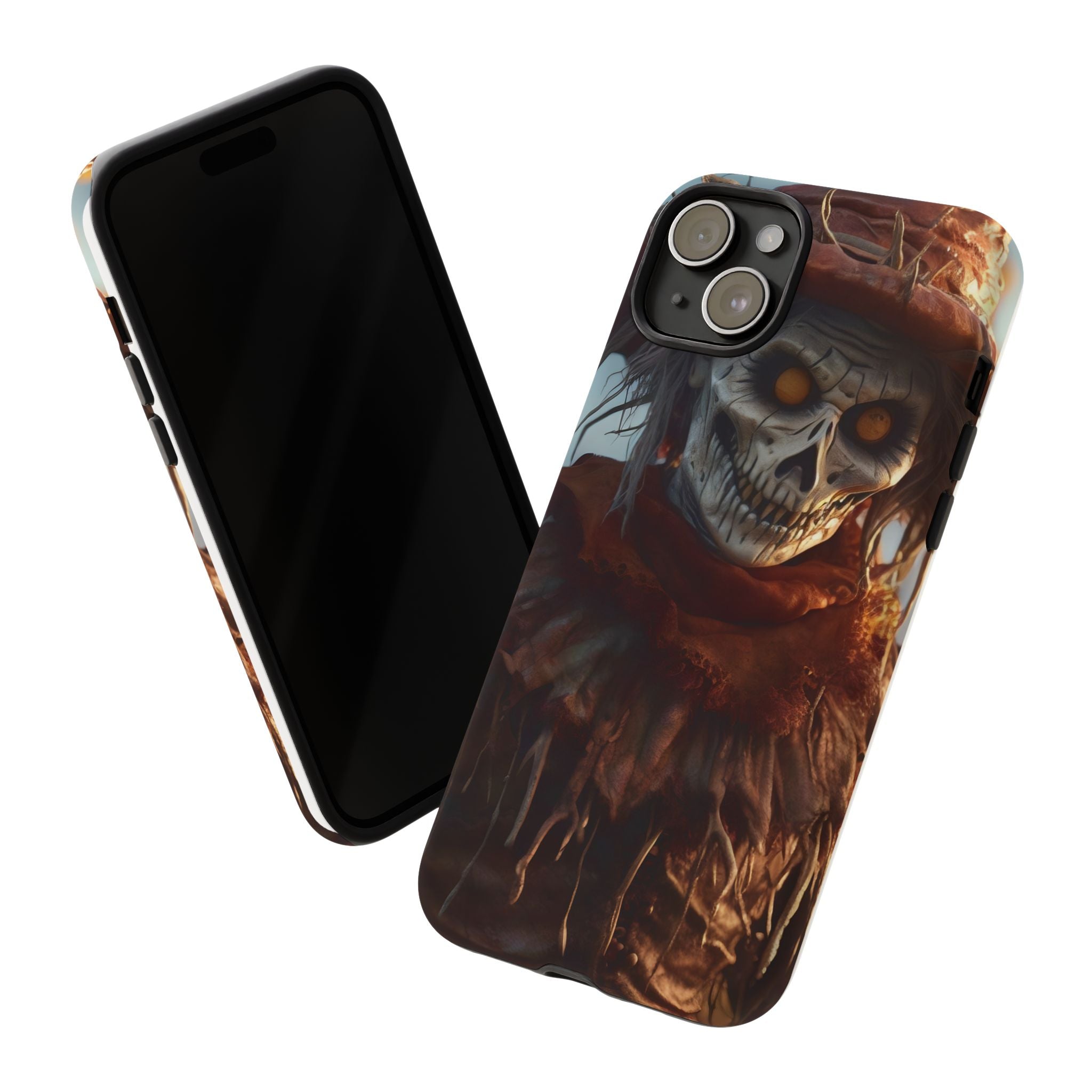 Creepy Scarecrow Hexagon iPhone Case