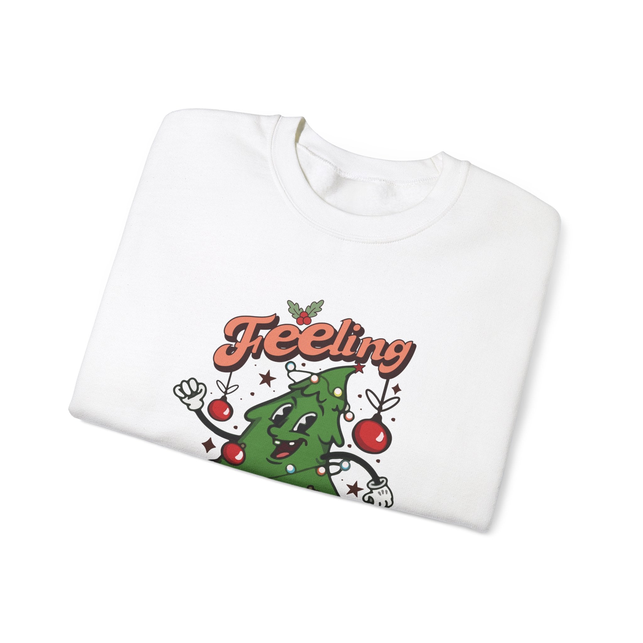 Feeling Jolly Christmas Tree Sweatshirt