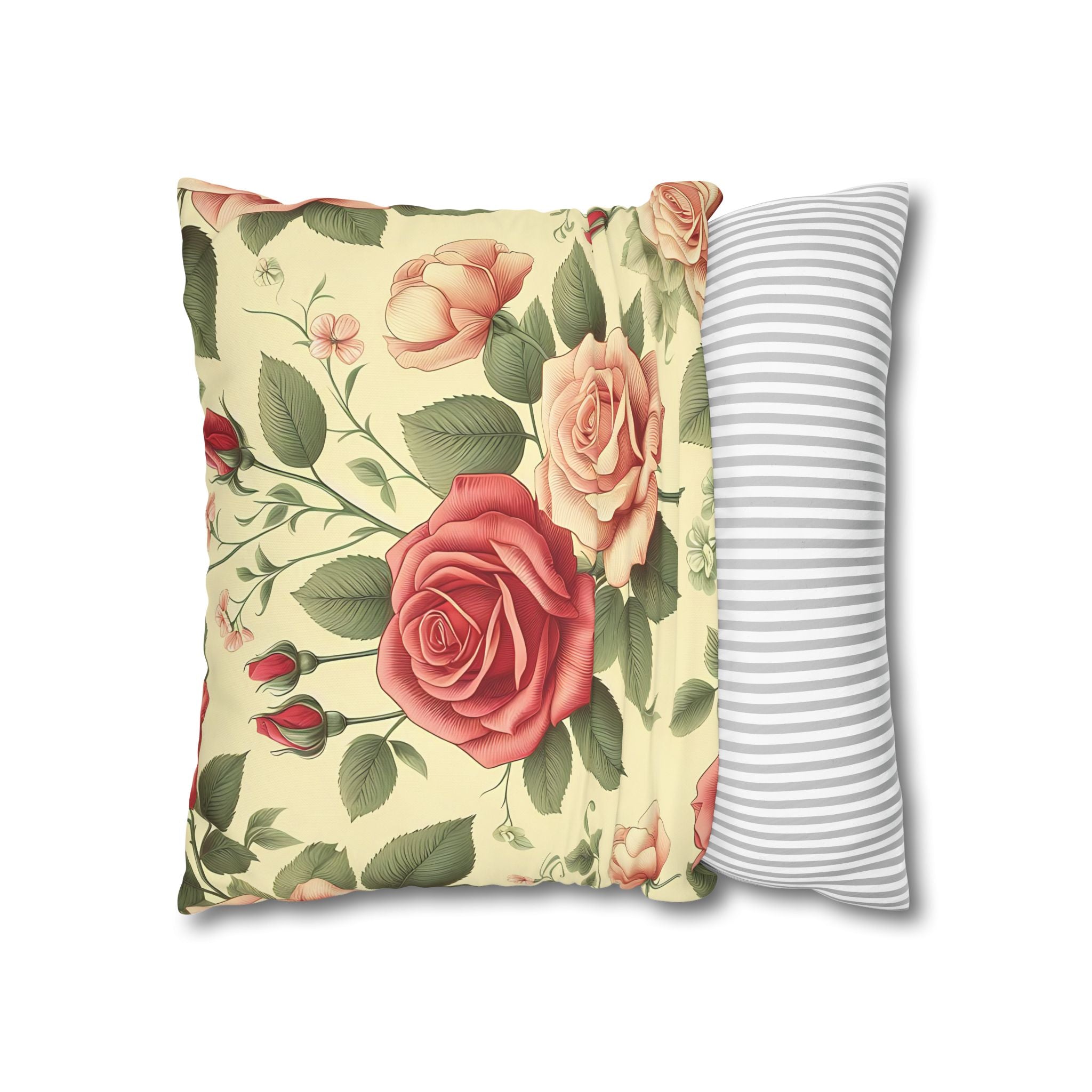 Vintage Rose Pillowcase - Floral Charm