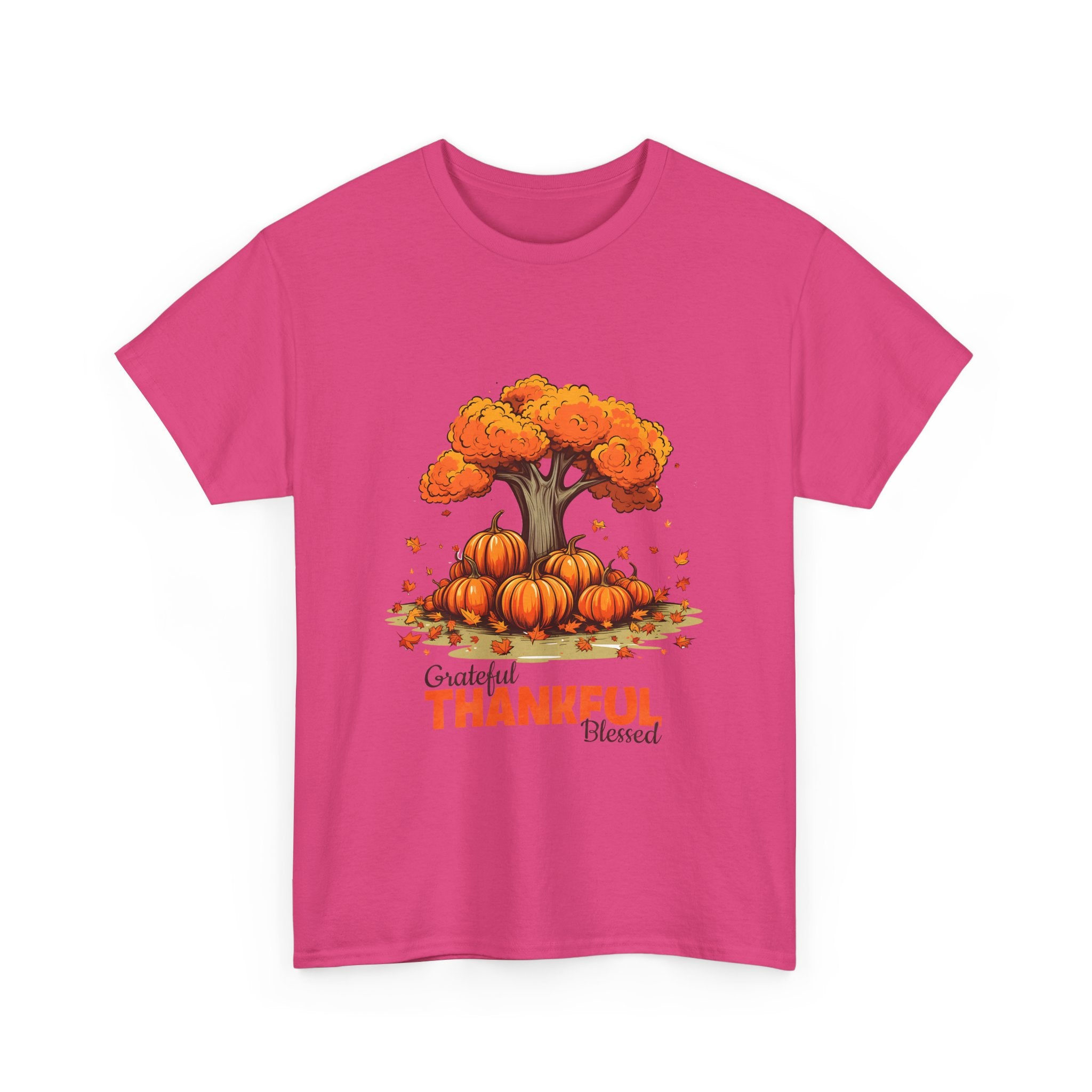 Autumn Thanksgiving Grateful T-Shirt