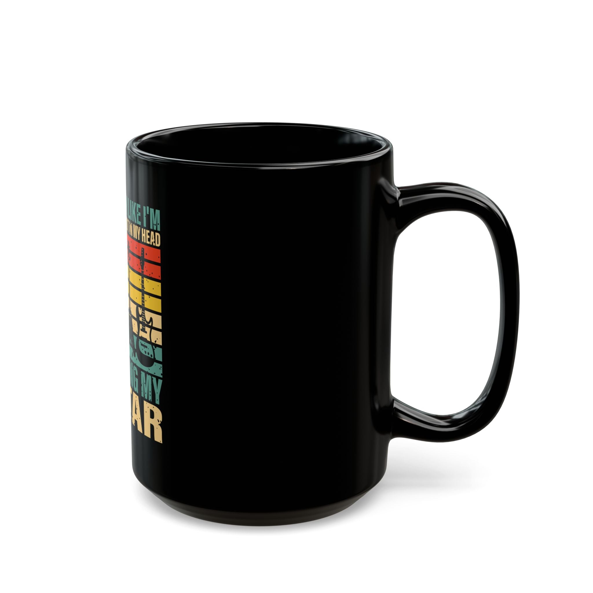 Guitar Lover Mug - Retro Music Gift