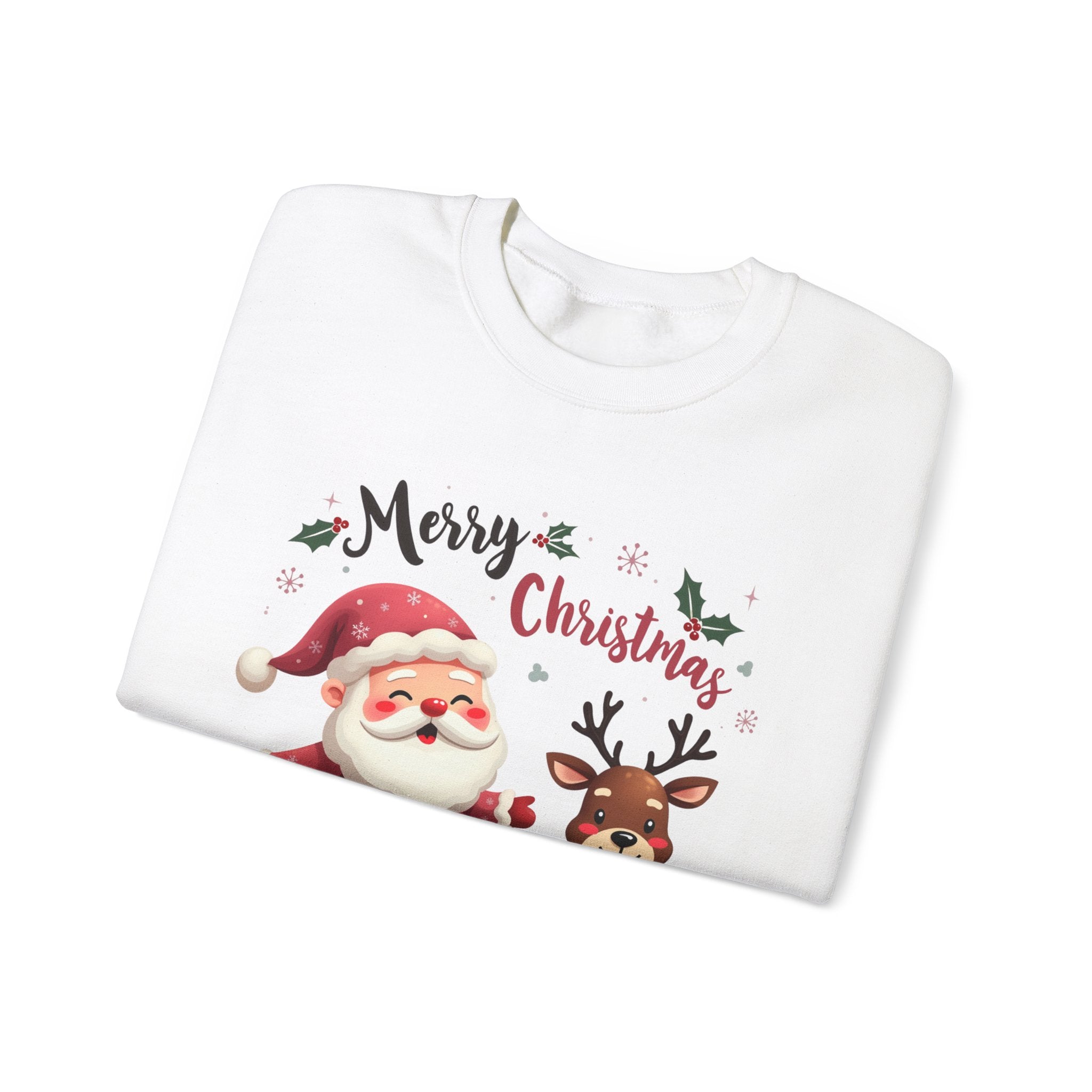 Santa & Reindeer Christmas Sweatshirt