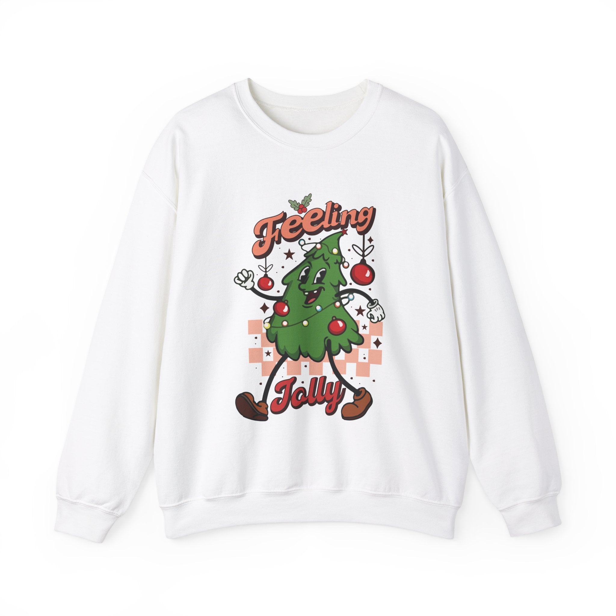 Feeling Jolly Christmas Tree Sweatshirt