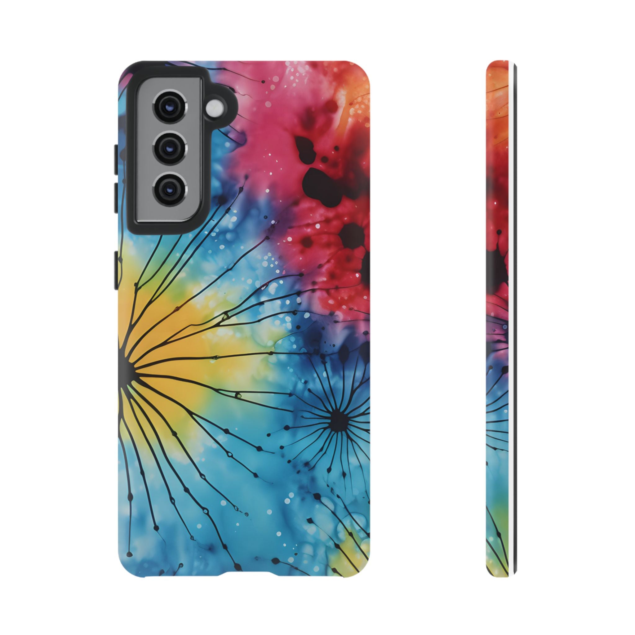 Cosmic Bloom Abstract Samsung Case