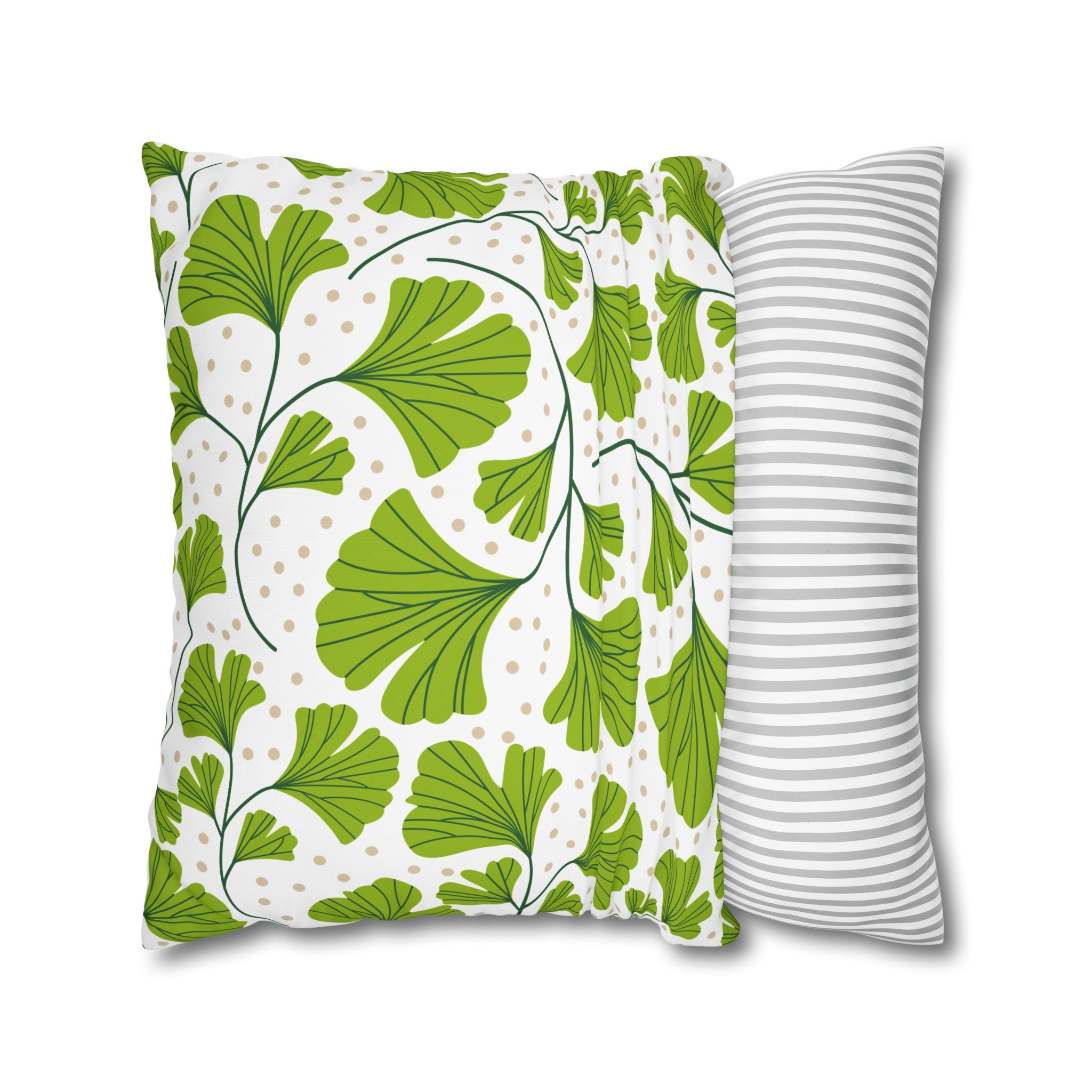 Ginkgo Biloba Pillowcase - Modern Botanical